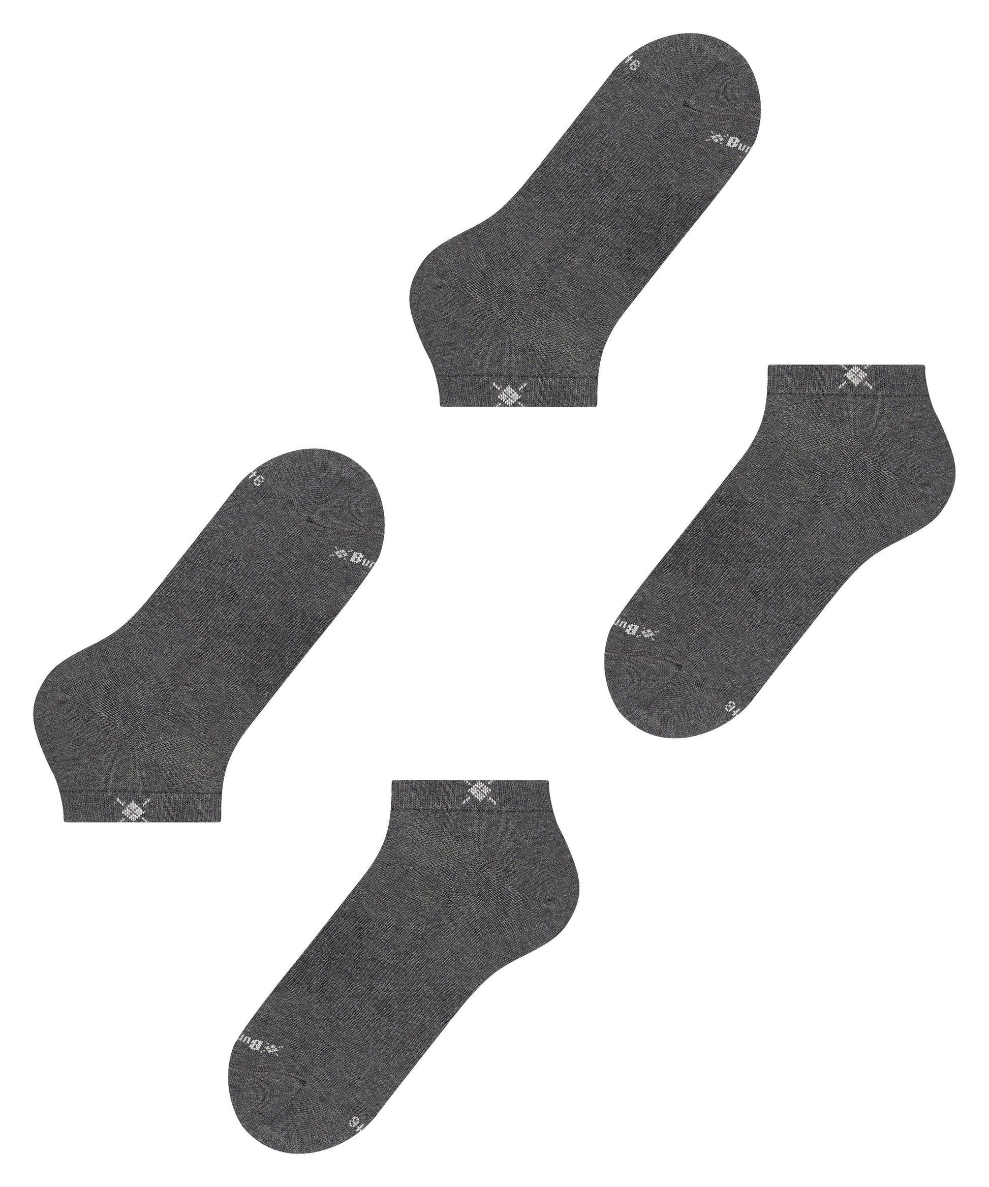 Burlington Everyday 2-Pack Herren (Anthra.mel)