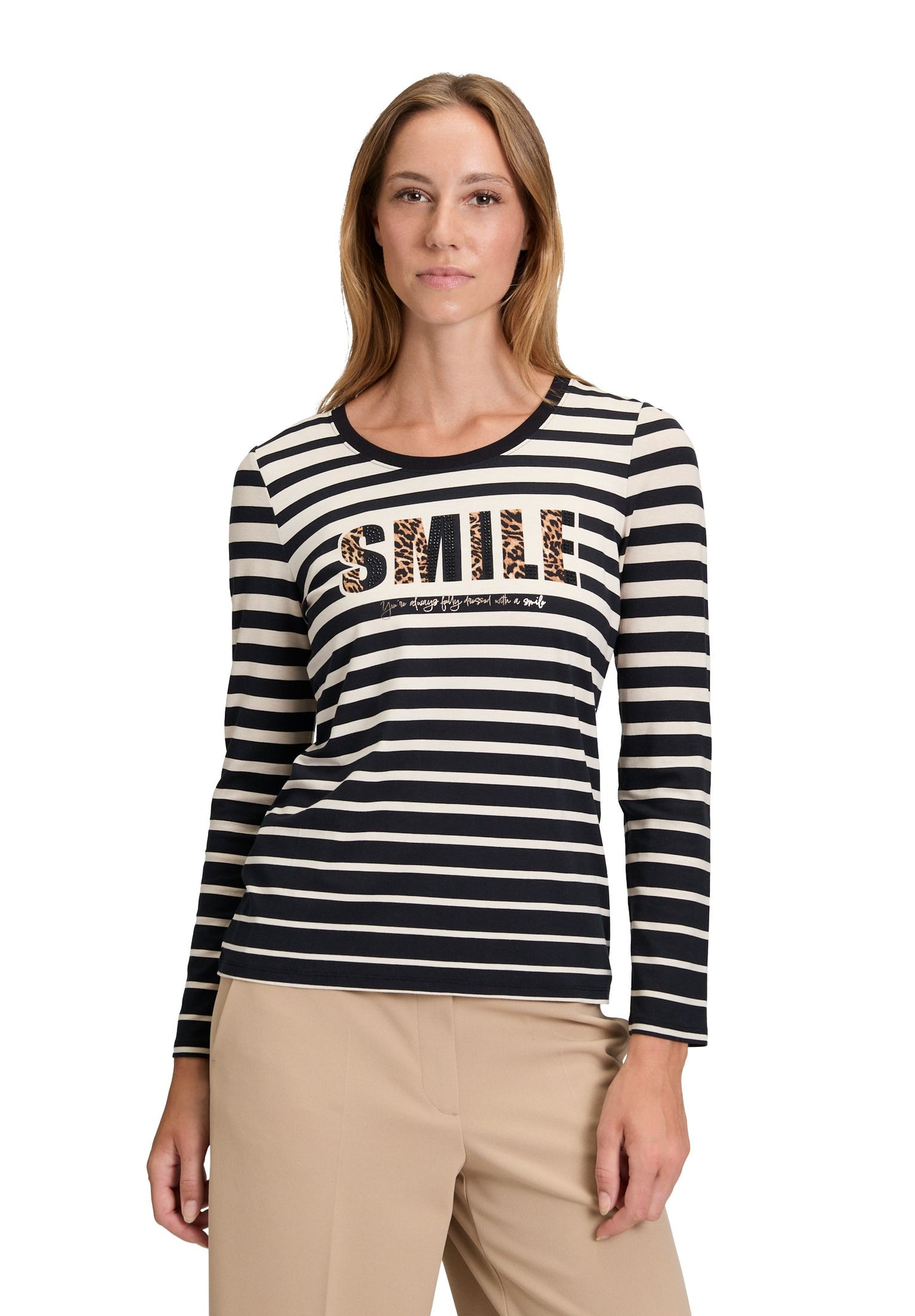 Basic Shirt (Black/beige)