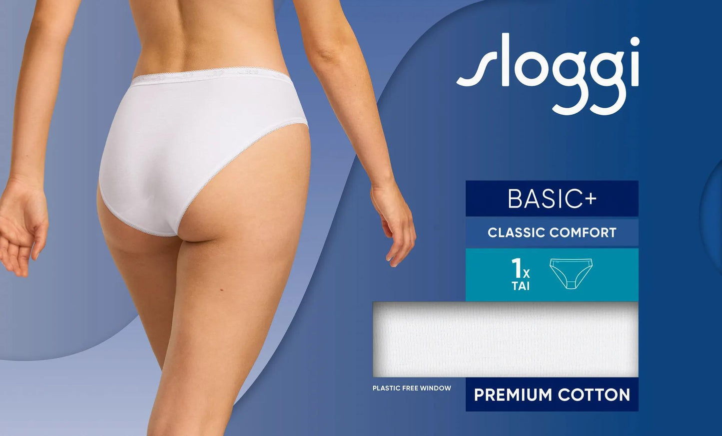sloggi Basic+ Tai (White)