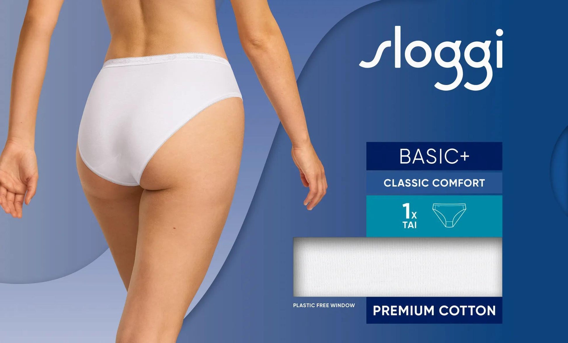 sloggi Basic+ Tai (White)