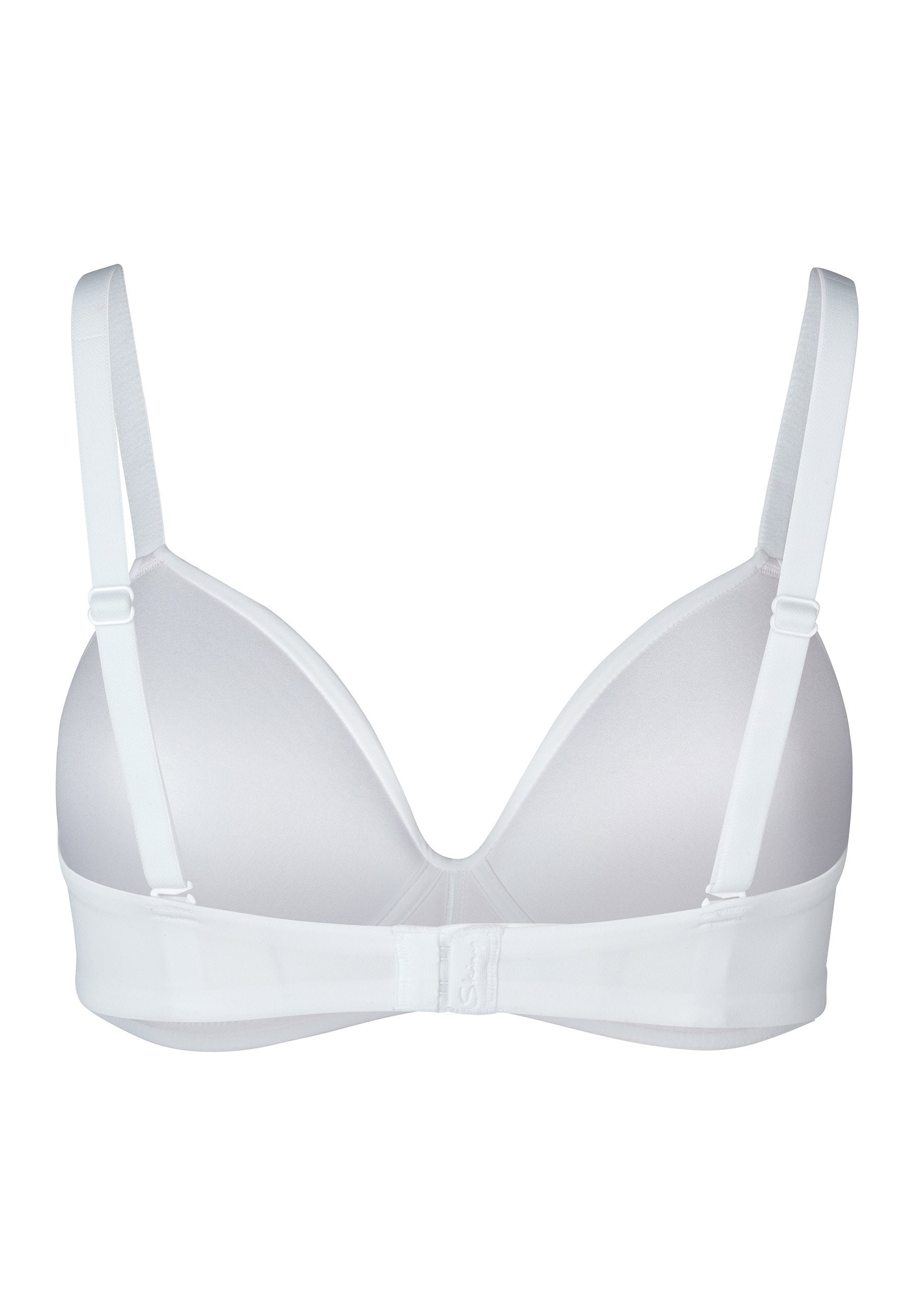 Skiny Damen Multi Schalen BH ohne Bügel SKINY ADVANTAGE Micro (White)