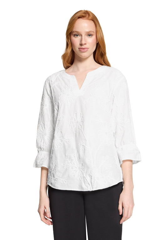 Schlupfbluse (Offwhite)