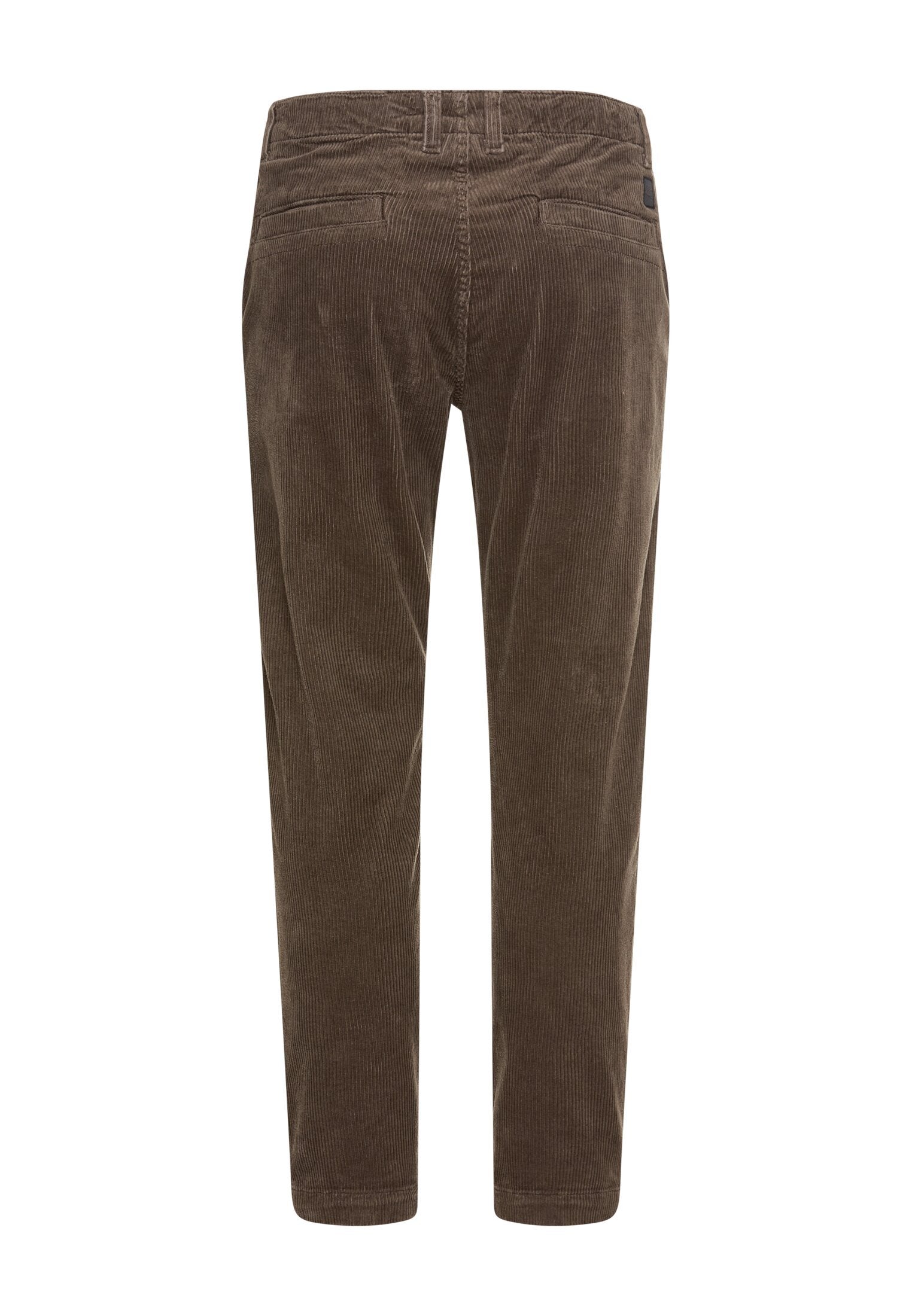 Regular Fit Chino Hose aus Cord (Dark Brown)