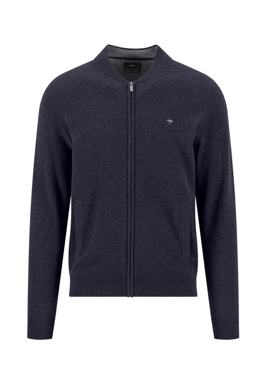 Cardigan College, Merino Cashmere (Navy)