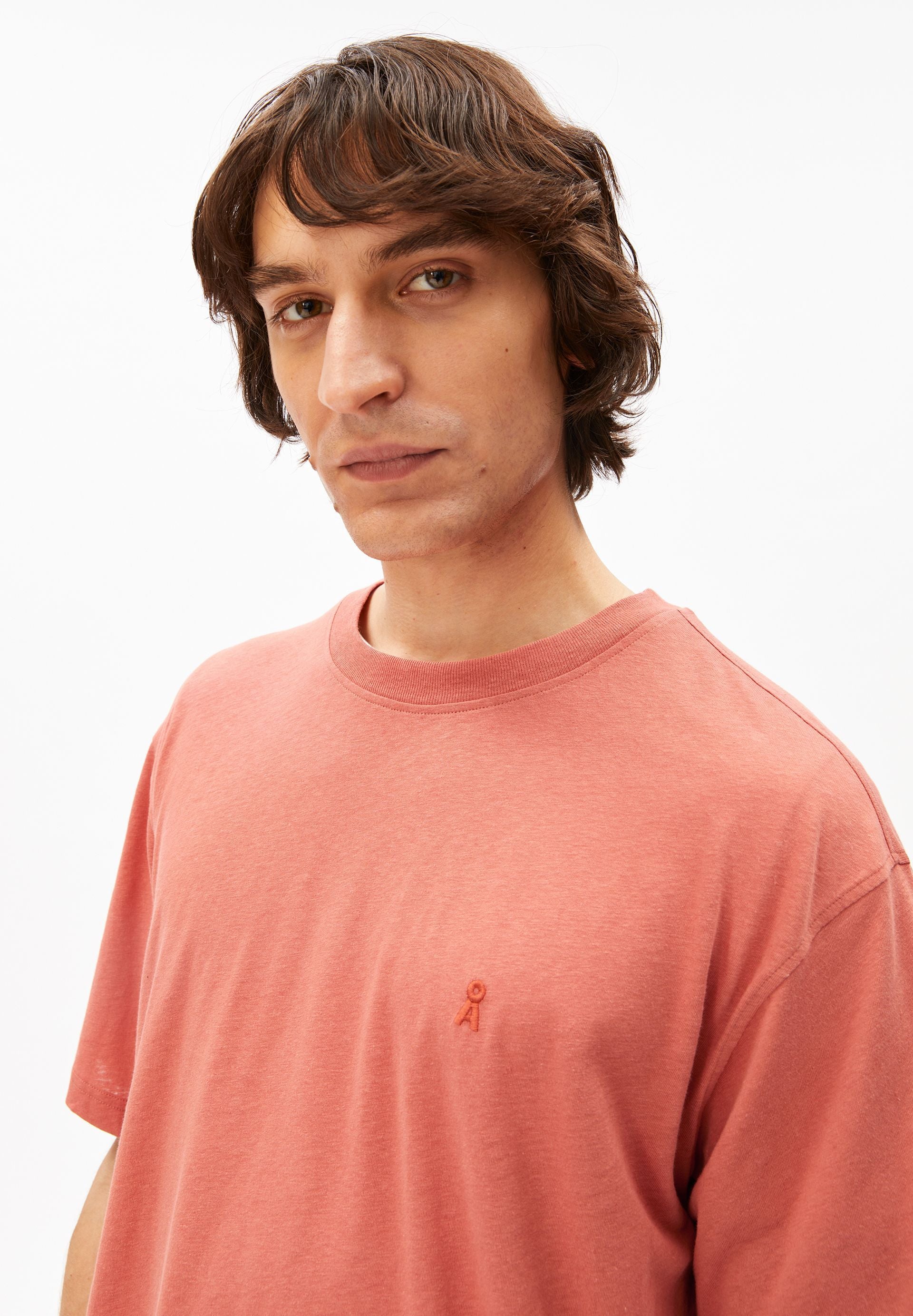 Maarkos Linen Blend T-shirt (Tabasco Red)