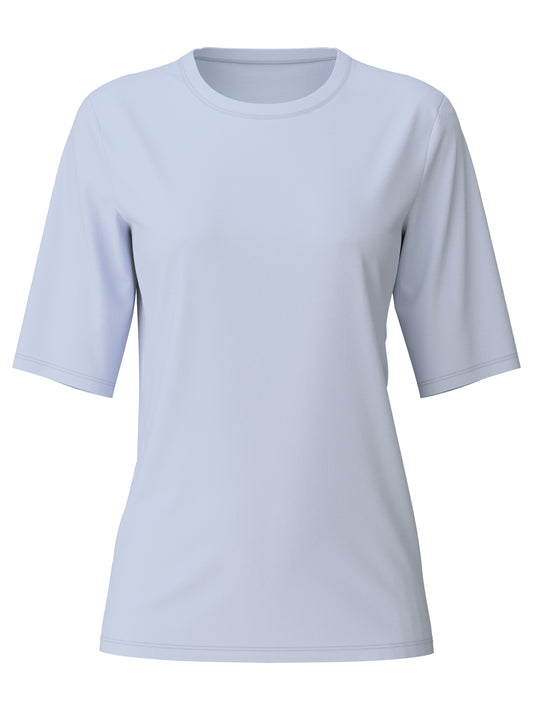 WOMEN Shirt short-sleeve (Harmony Blue)