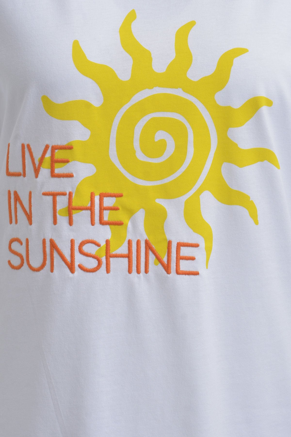 T-Shirt with Print (Sunshine Print)