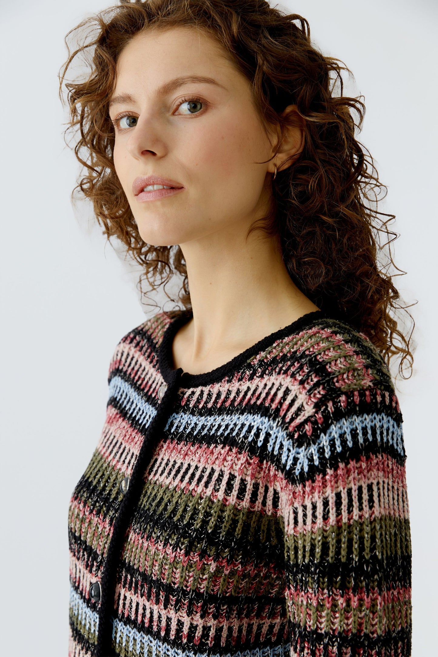 Strickjacke (Black Red)