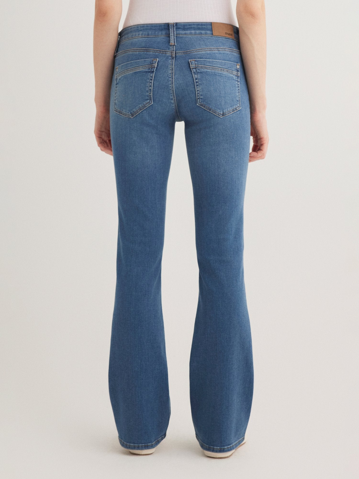 Bella Mid-rise (Dark Brushed V)