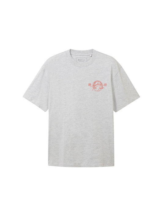 T-Shirt mit Print (Light Stone Gr)