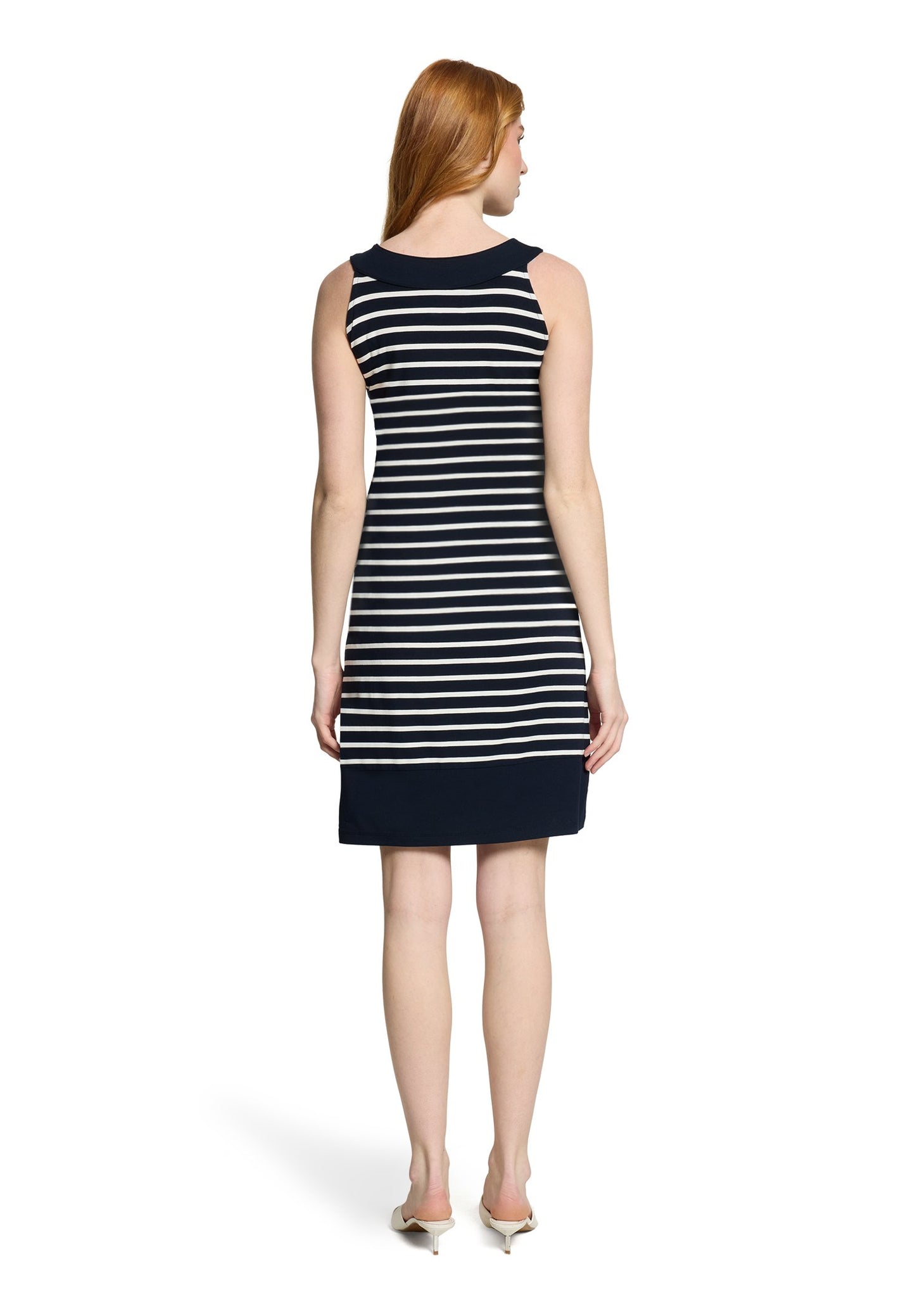 Sommerkleid (Dark Blue/cream)