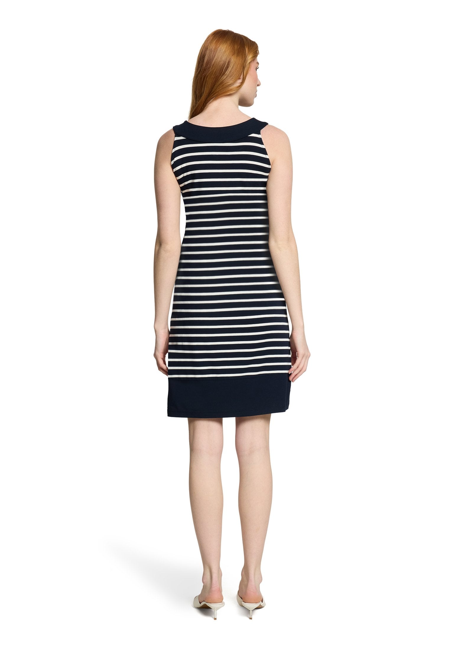 Sommerkleid (Dark Blue/cream)