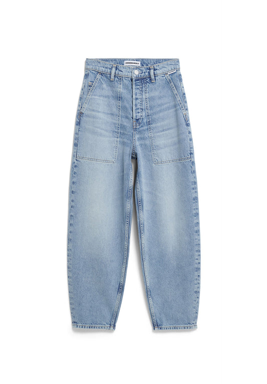 Baarly High Worker Barrel Jean (Andromedar)