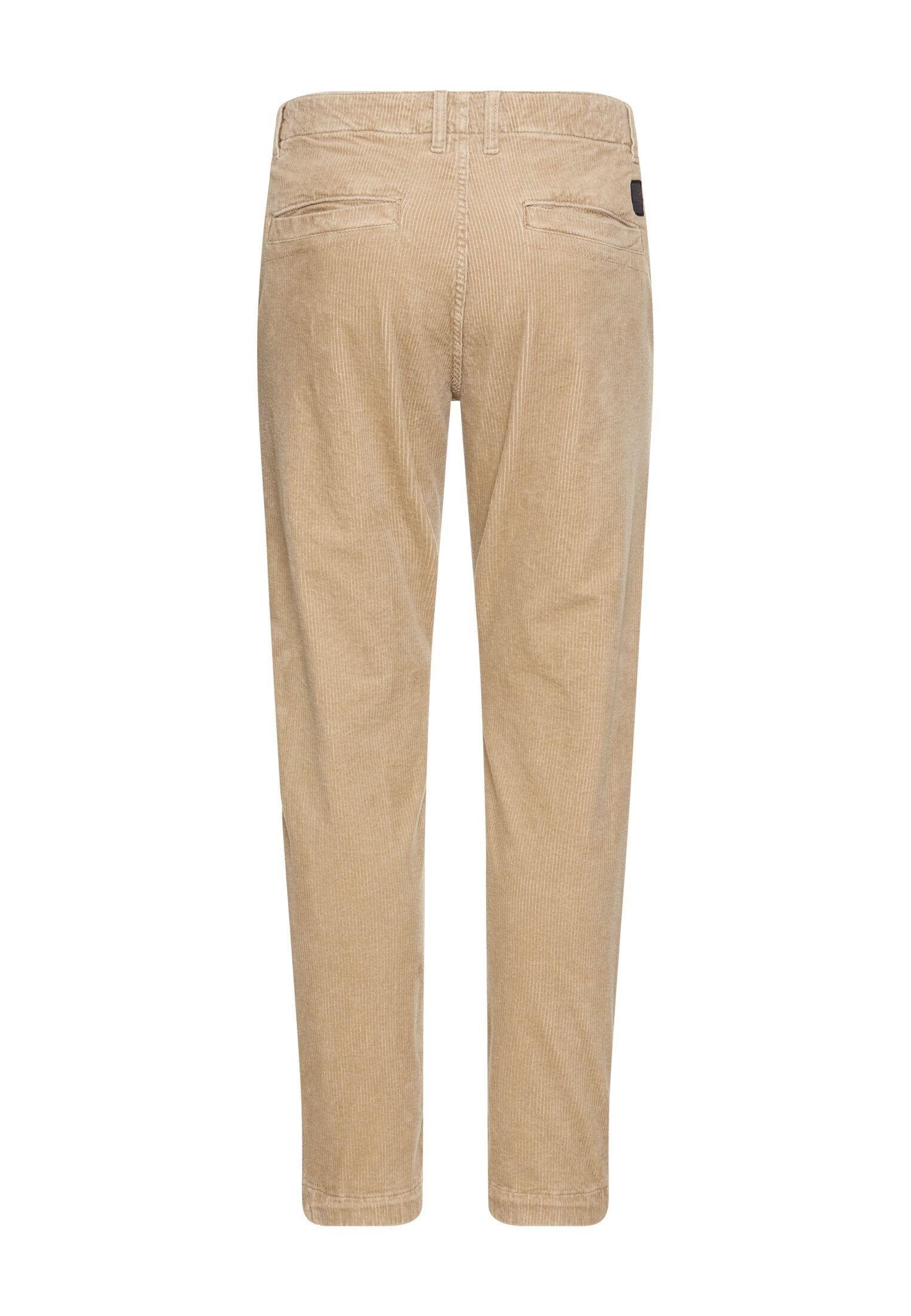 Regular Fit Chino Hose aus Cord (Beige)