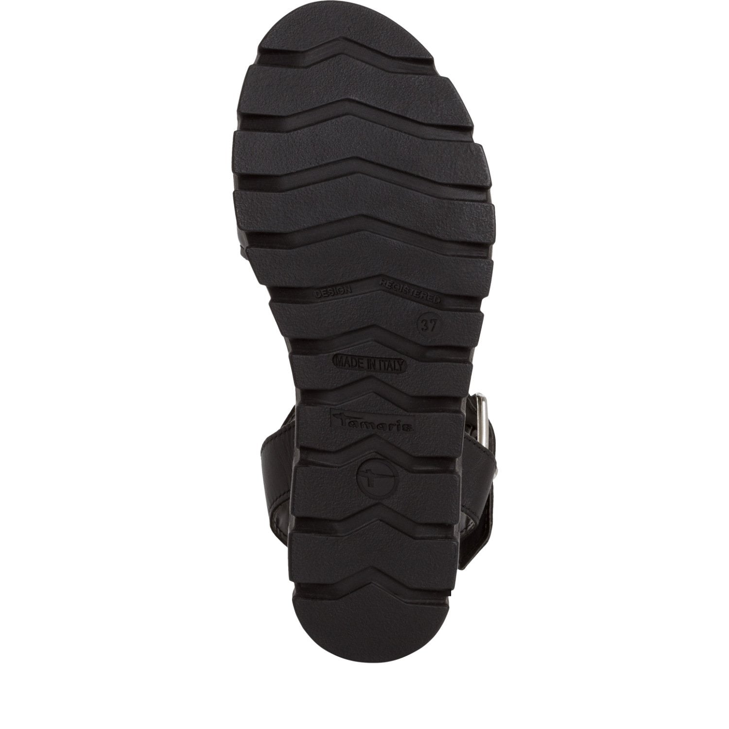 Sandalette (Black Leather)