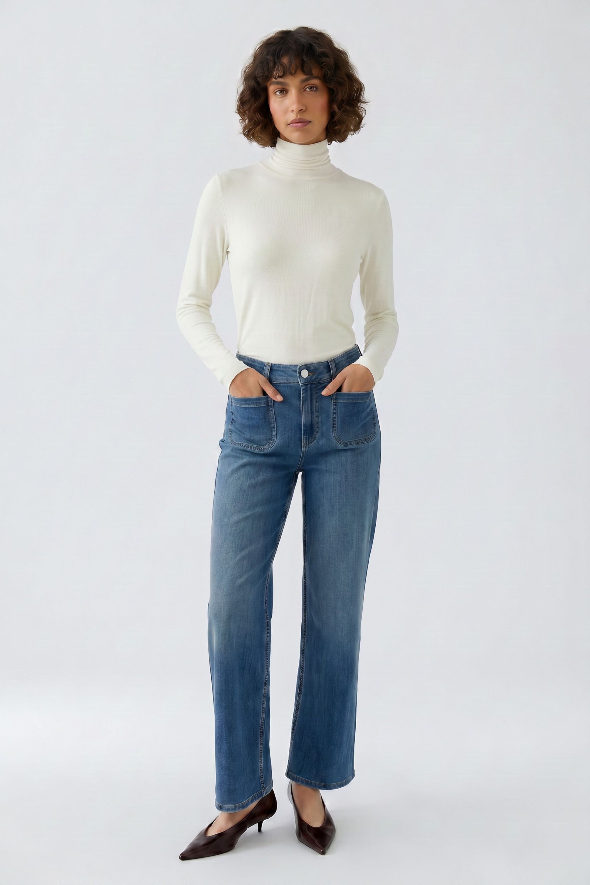 Langarmshirt (Gardenia)
