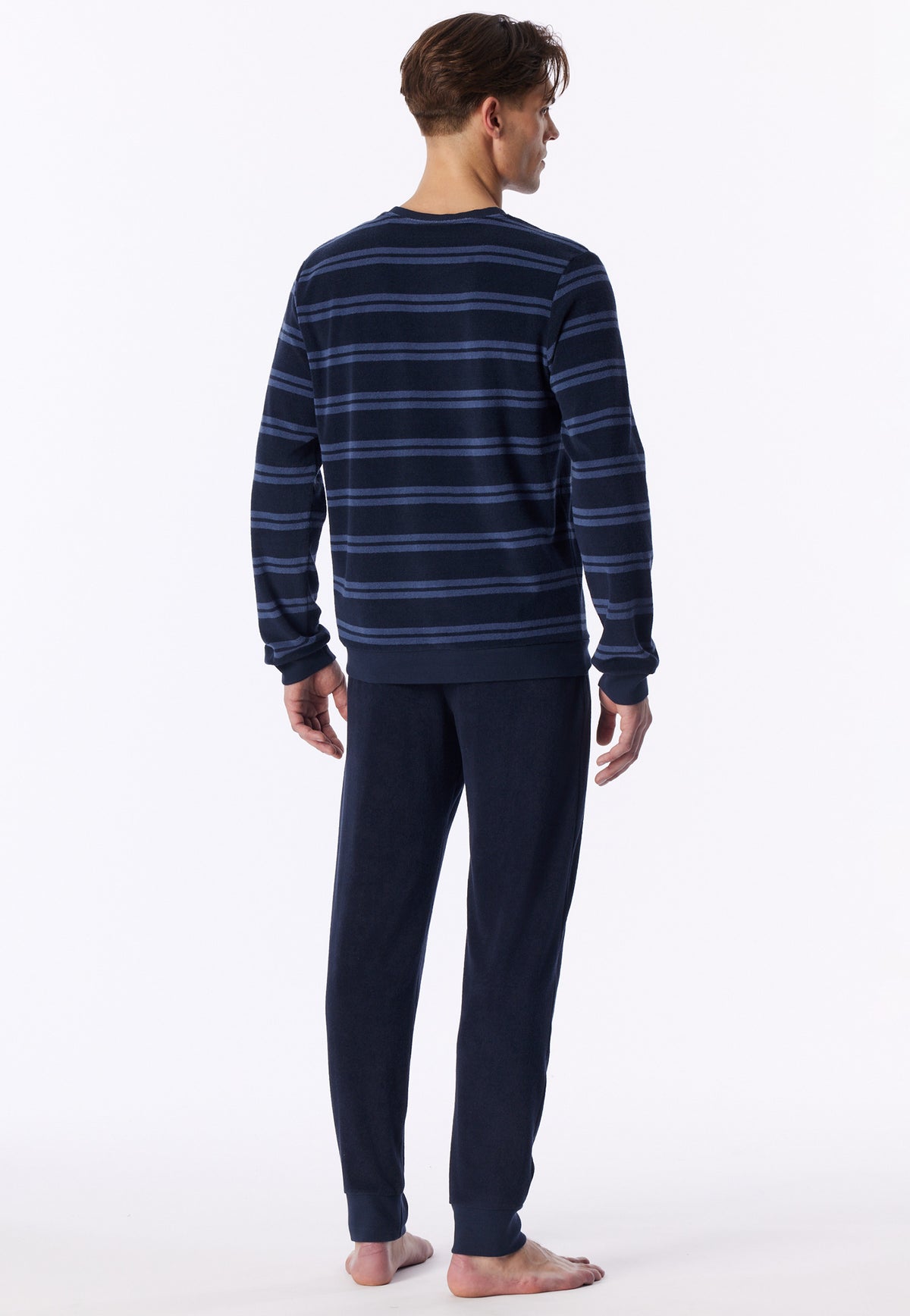 Schlafanzug lang (Deep Sea Blue)