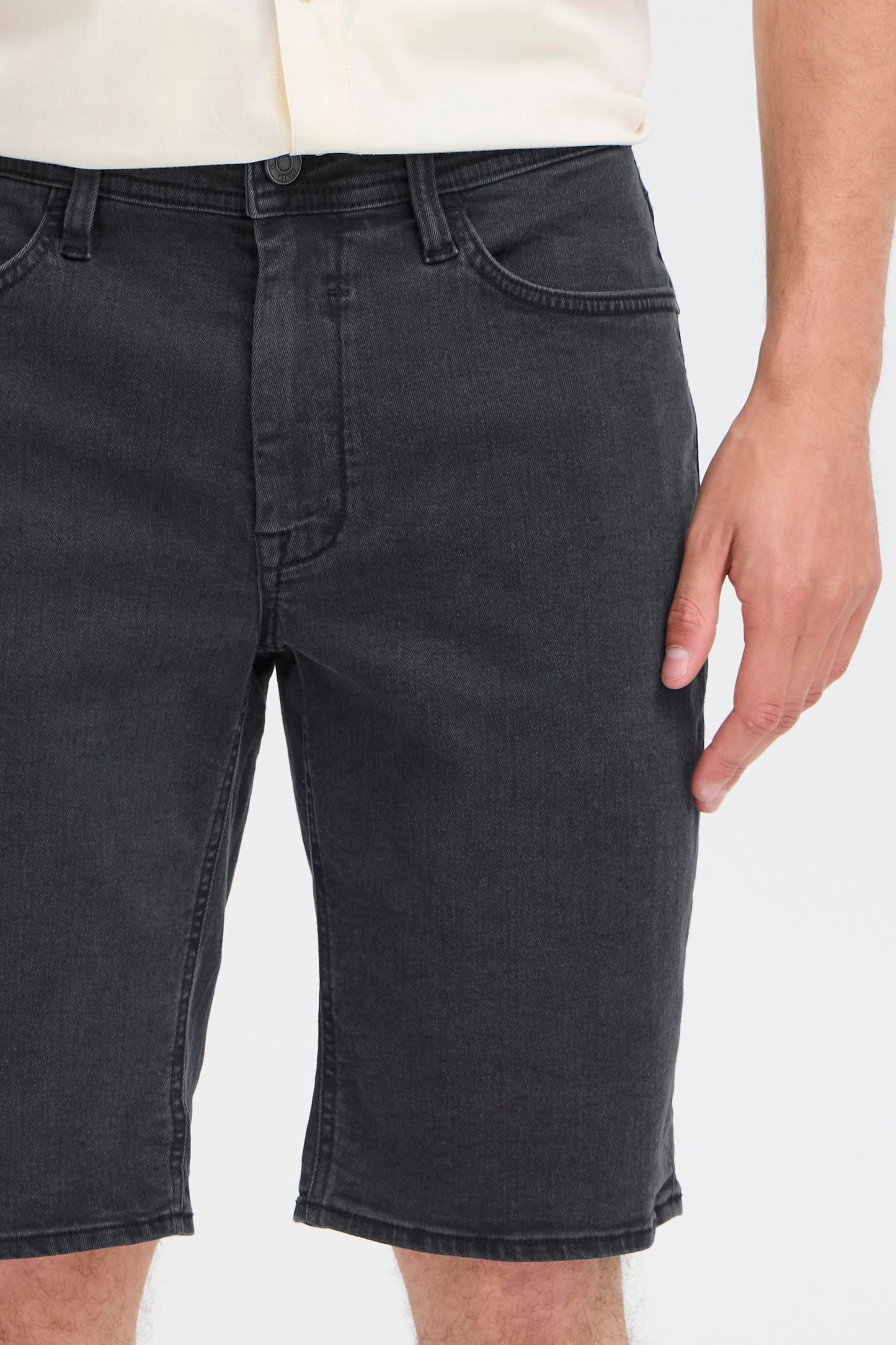 Bh_twister Slm/reg Denimshorts (Denim Black)