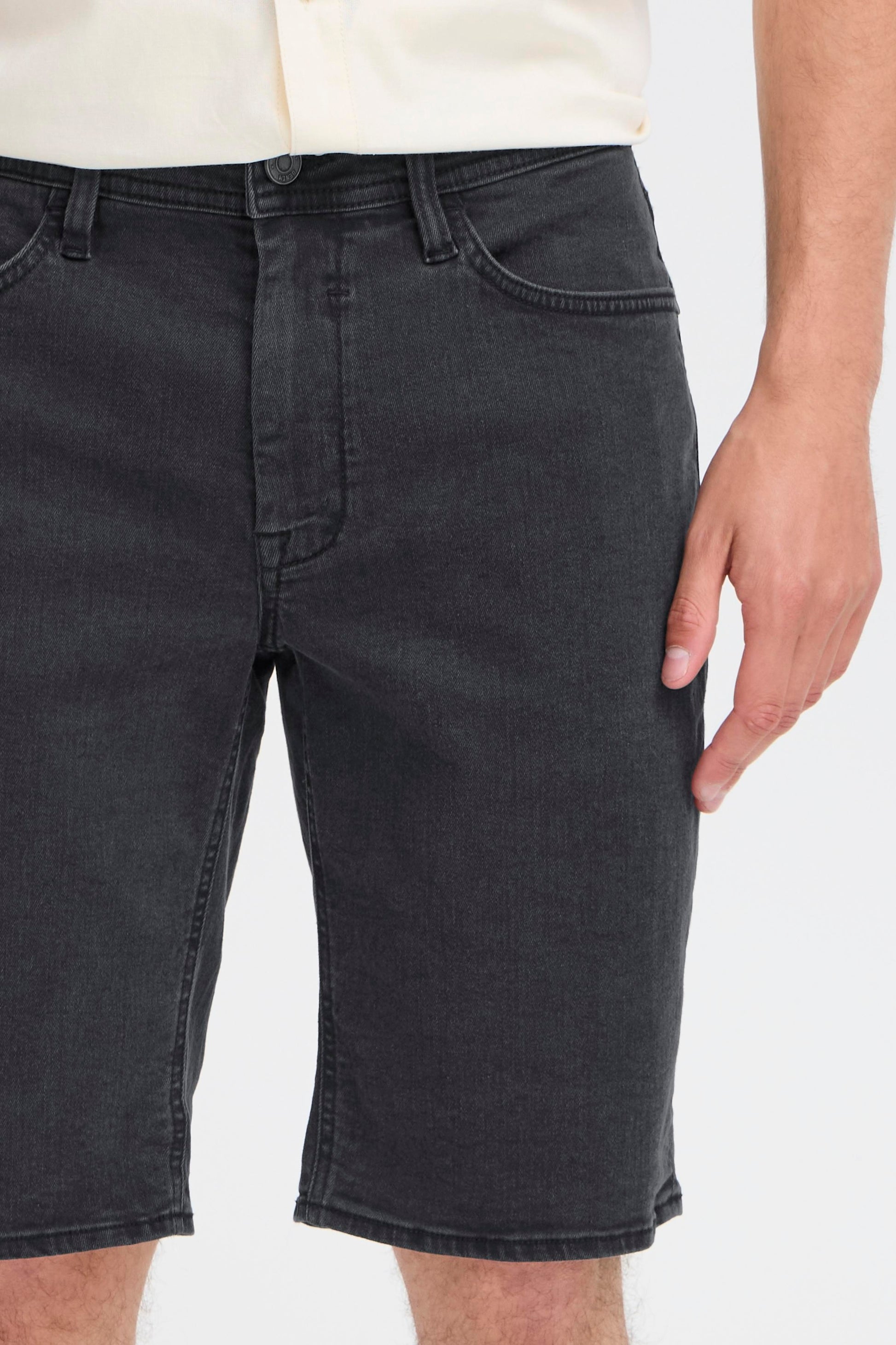 Bh_twister Slm/reg Denimshorts (Denim Black)