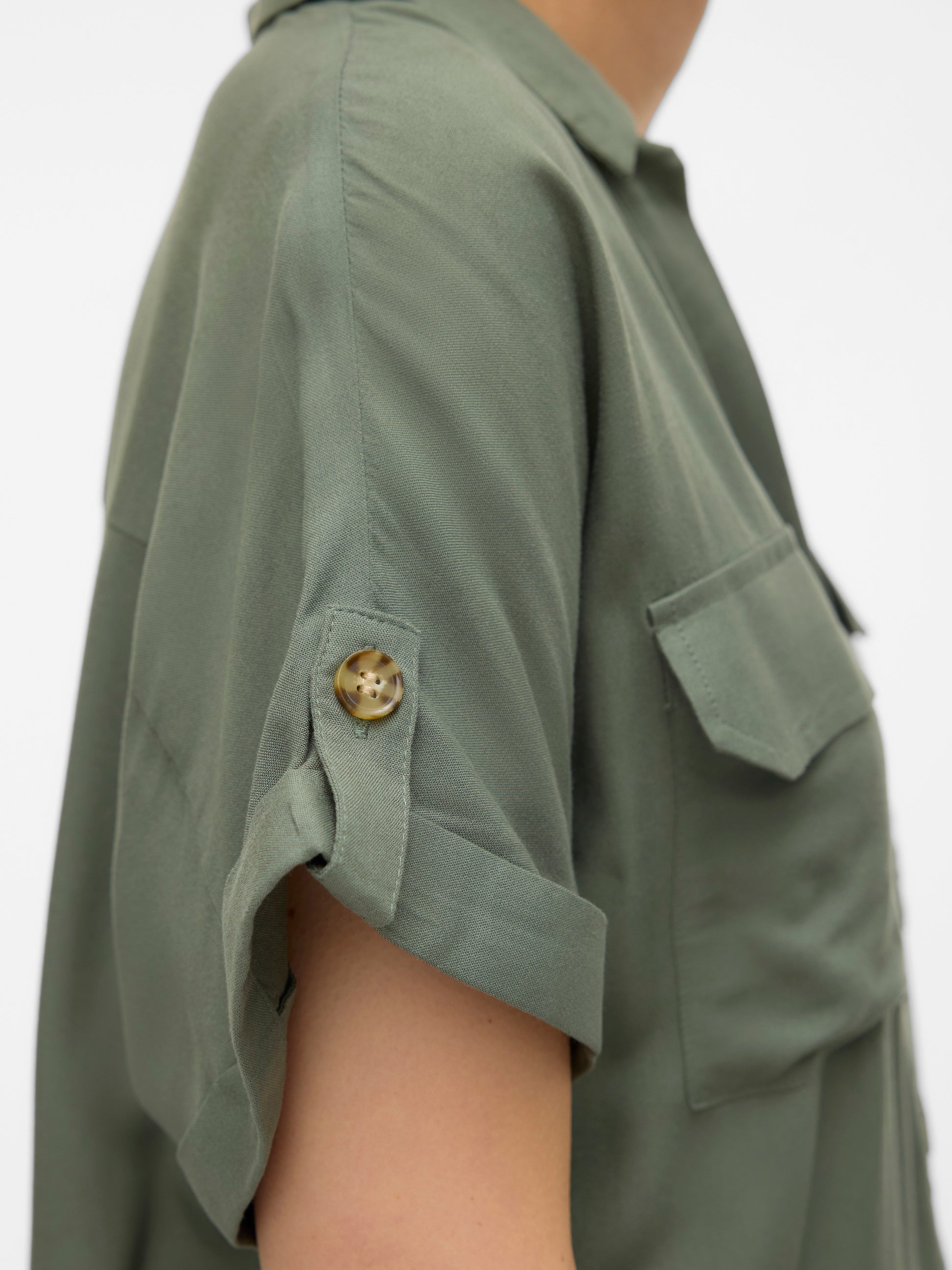 Vmbumpy Ss Shirt Wvn Noos (Laurel Wreath)