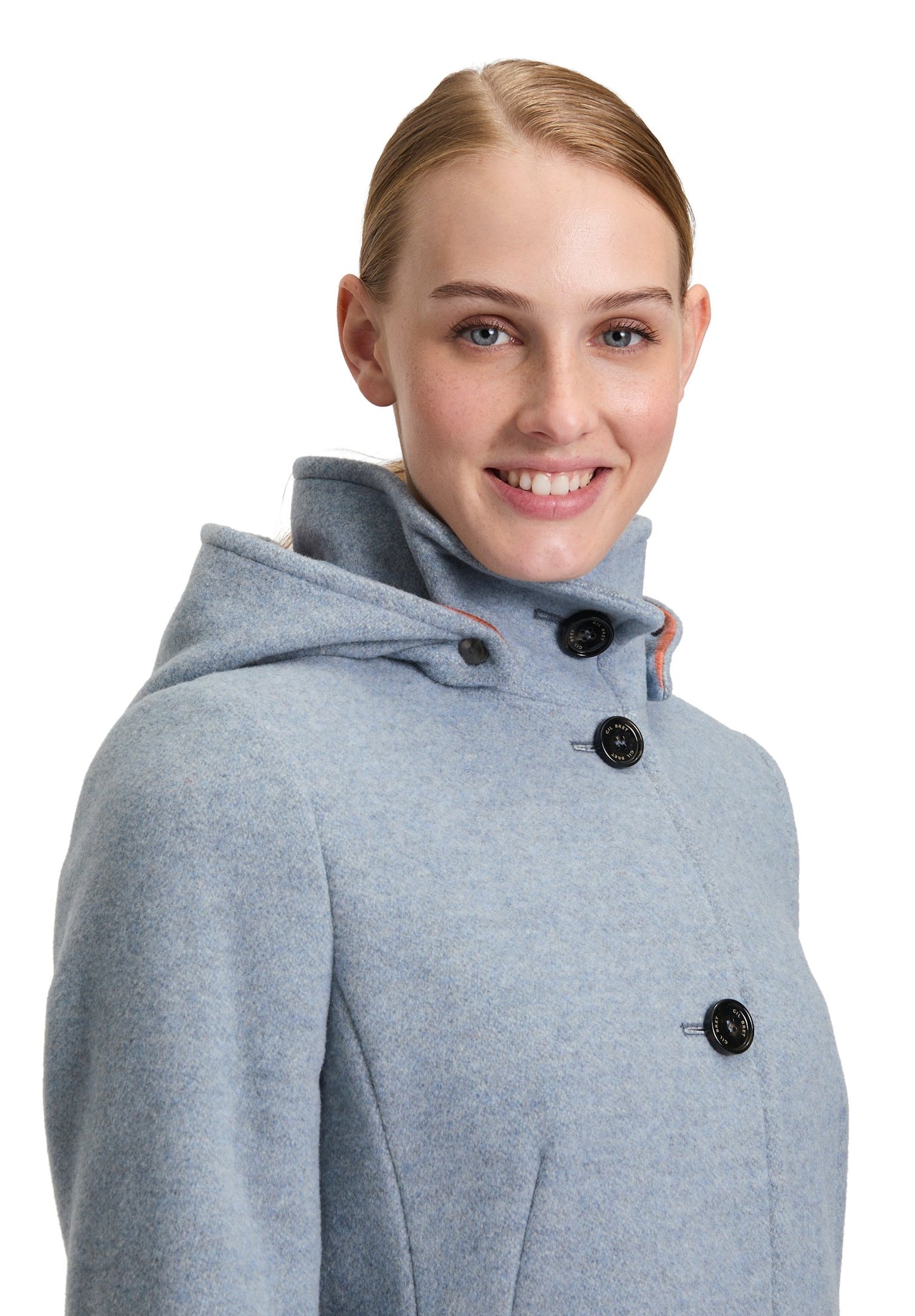 Wolljacke (Bright Blue Mel)
