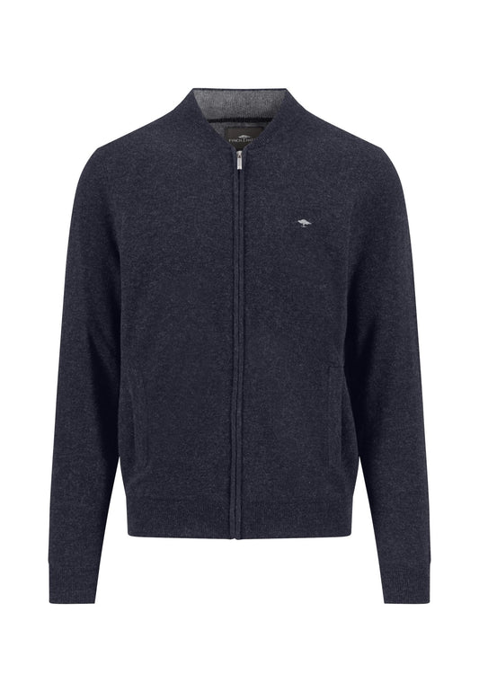 Cardigan College, Merino Cashmere (Navy)