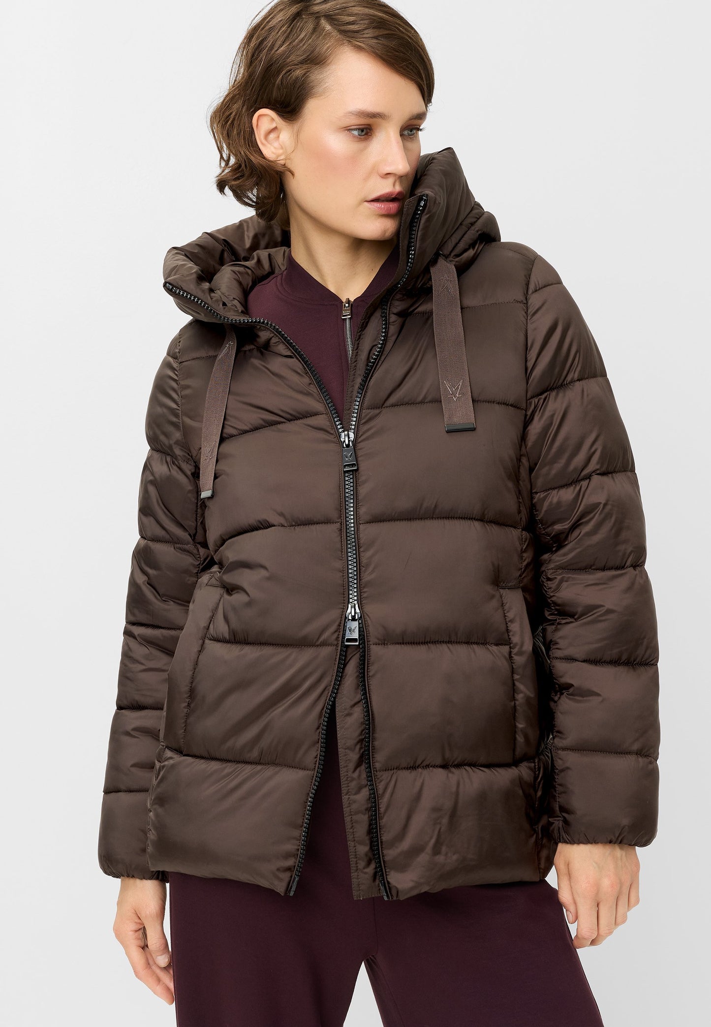 Thermore Jacke (Dunkelbraun)