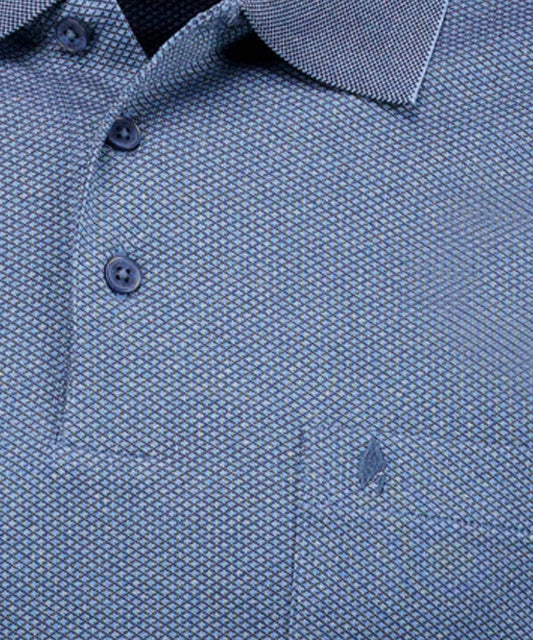 Poloshirt langarm (Marine)