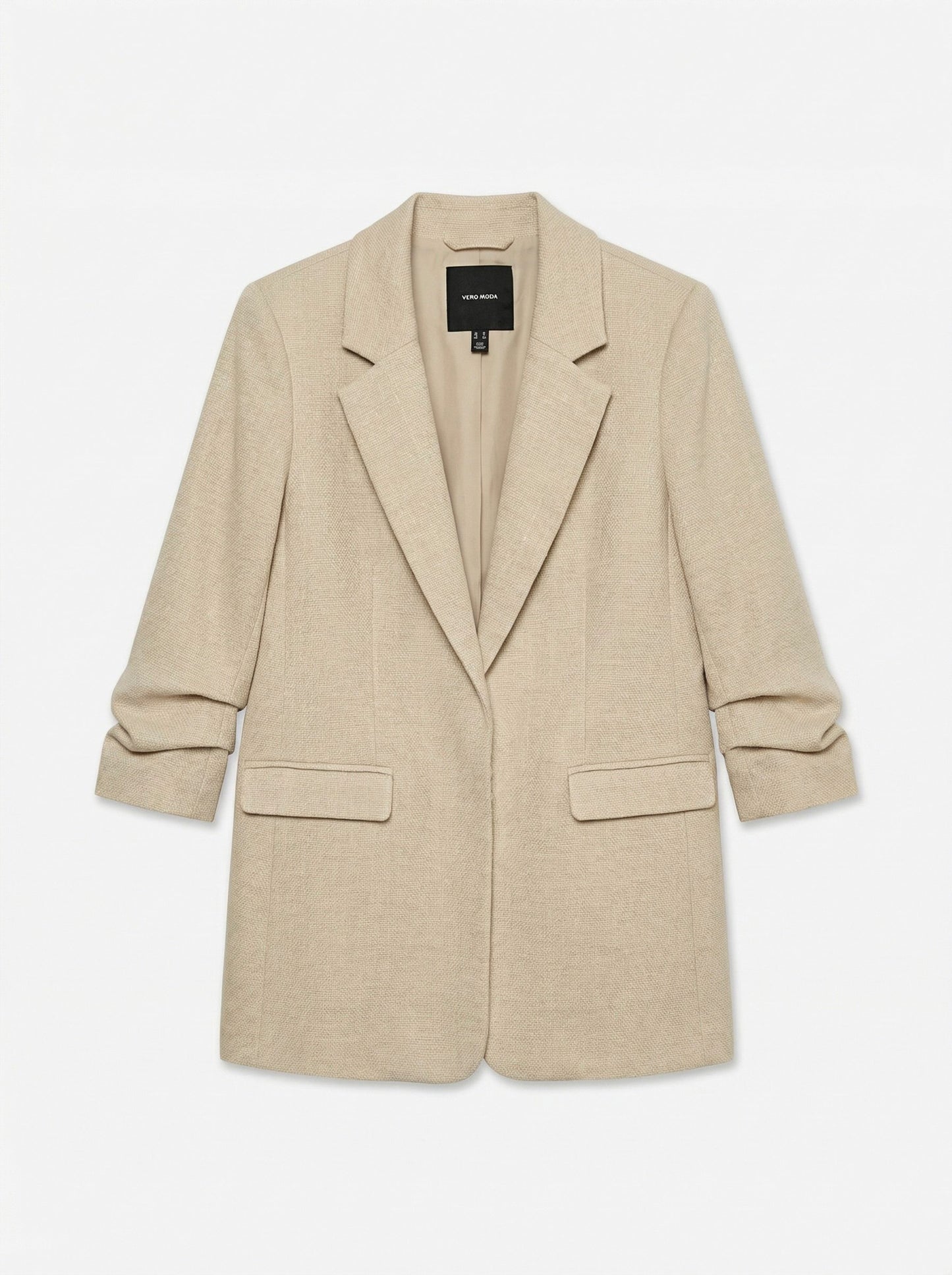 Vmfrida 3/4 Regular Blazer Noos (Oatmeal/me)