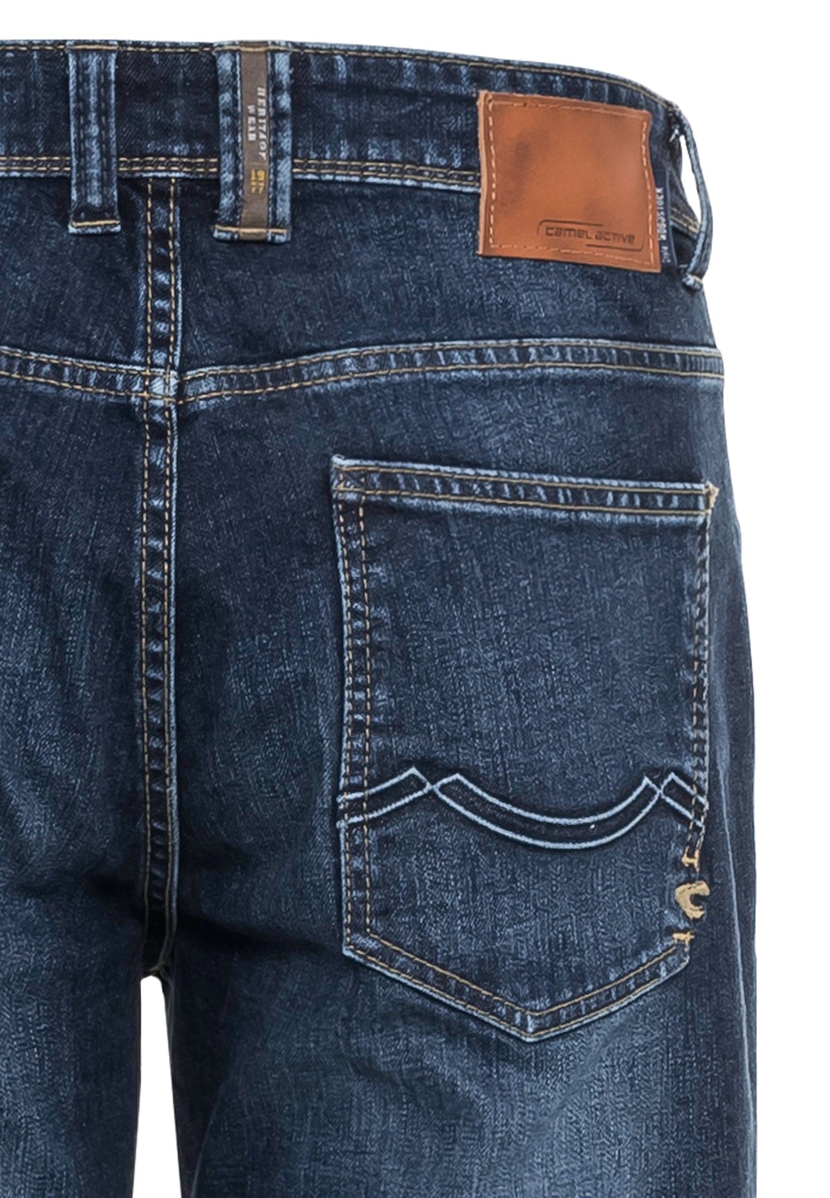 Relaxed Fit 5-Pocket Jeans aus Baumwolle (Indigo)