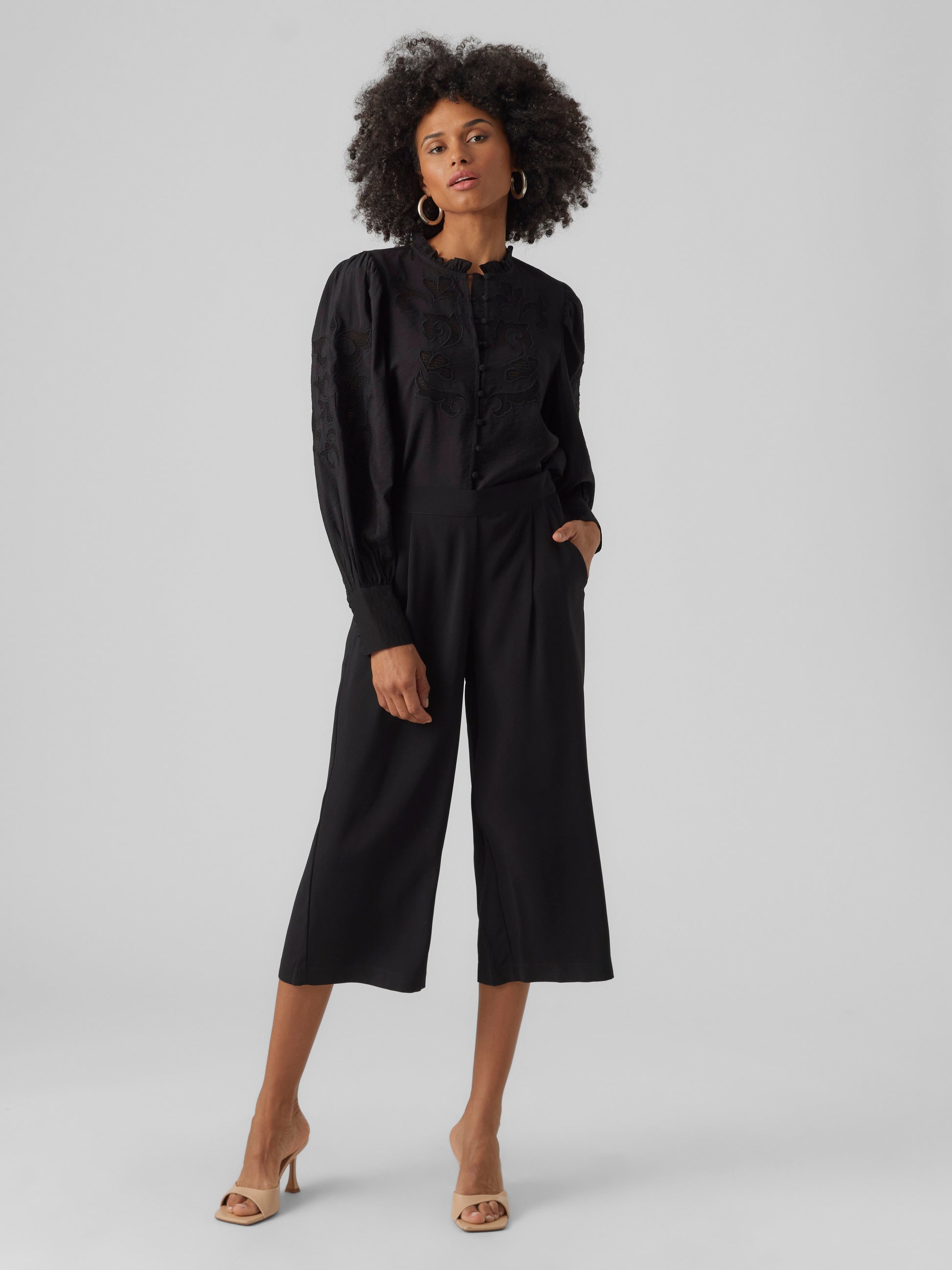 Vmcoco Culotte Pant Wvn Ga Noos (Black)