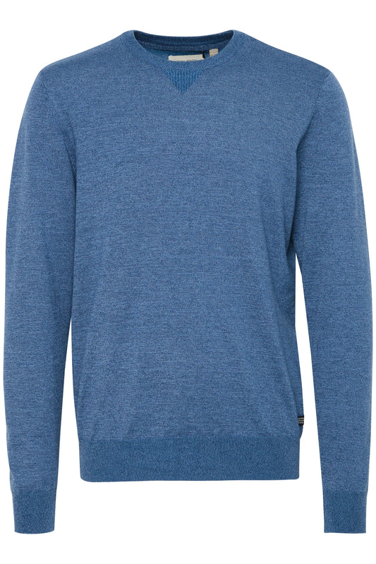 Bhbruton Crew Neck Knit (Copen Blue)