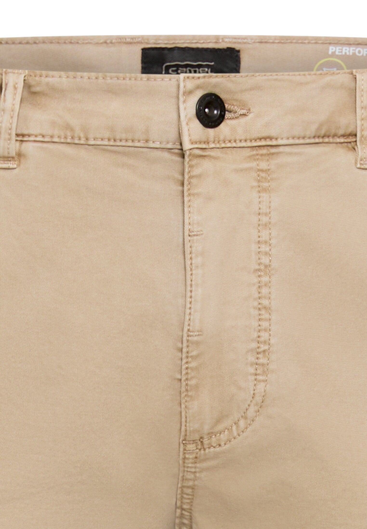 Chinohose mit elastischem Bund (Light Beige)