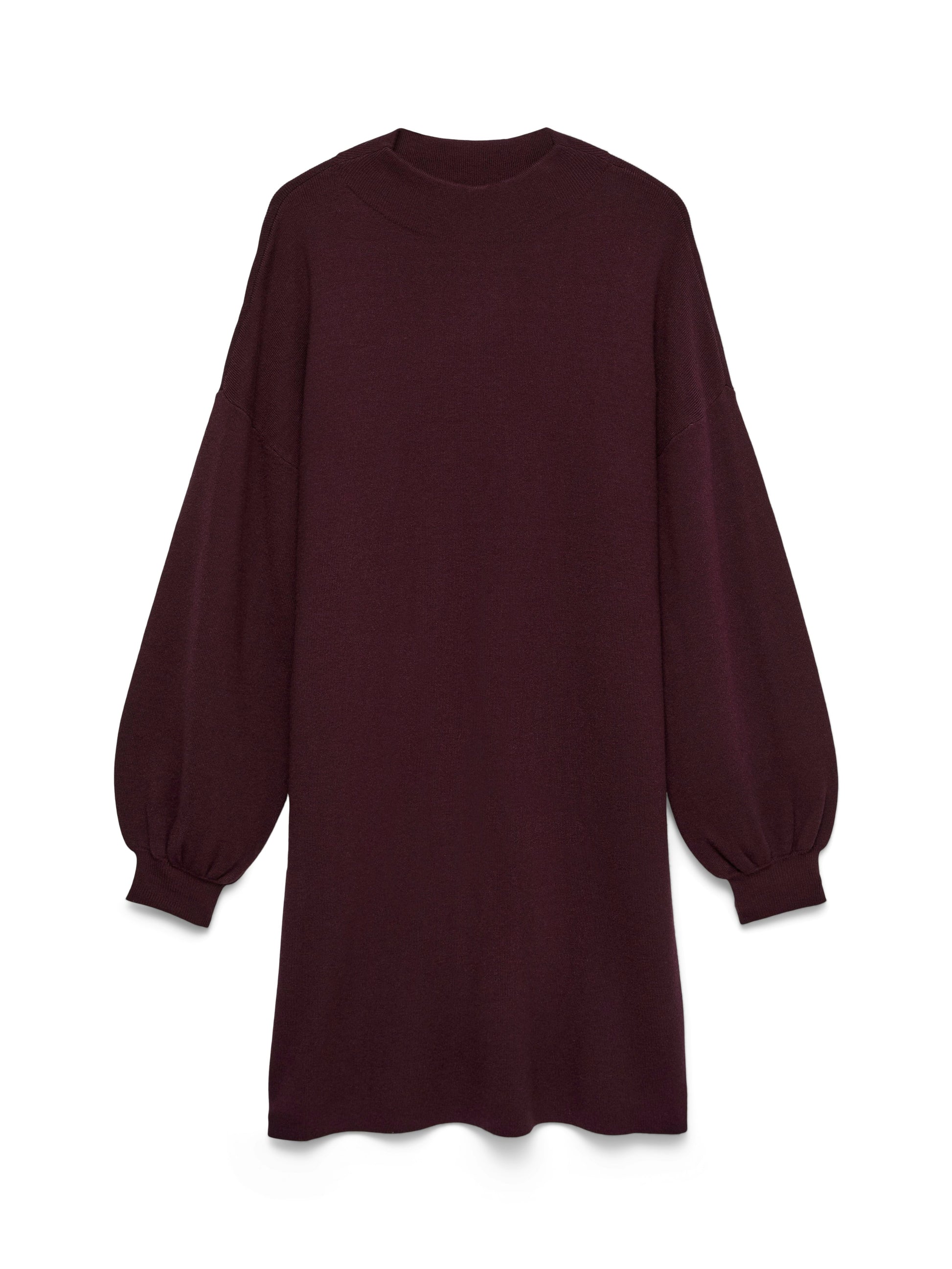 Vmnancy Ls Funnelneck Dress Noos (Winetasting)
