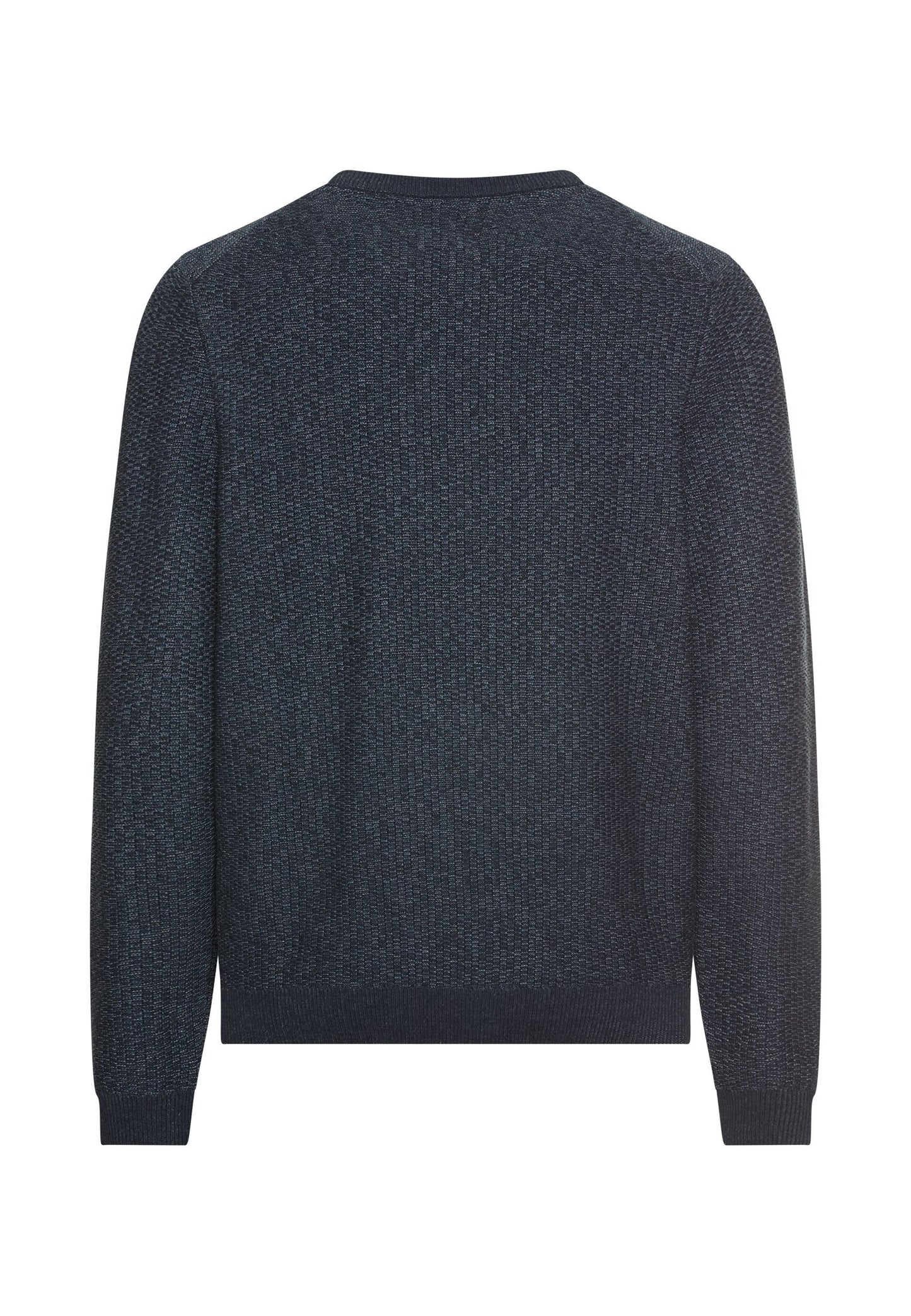 Strickpullover mit Rundhalskragen (Tinted Blue)