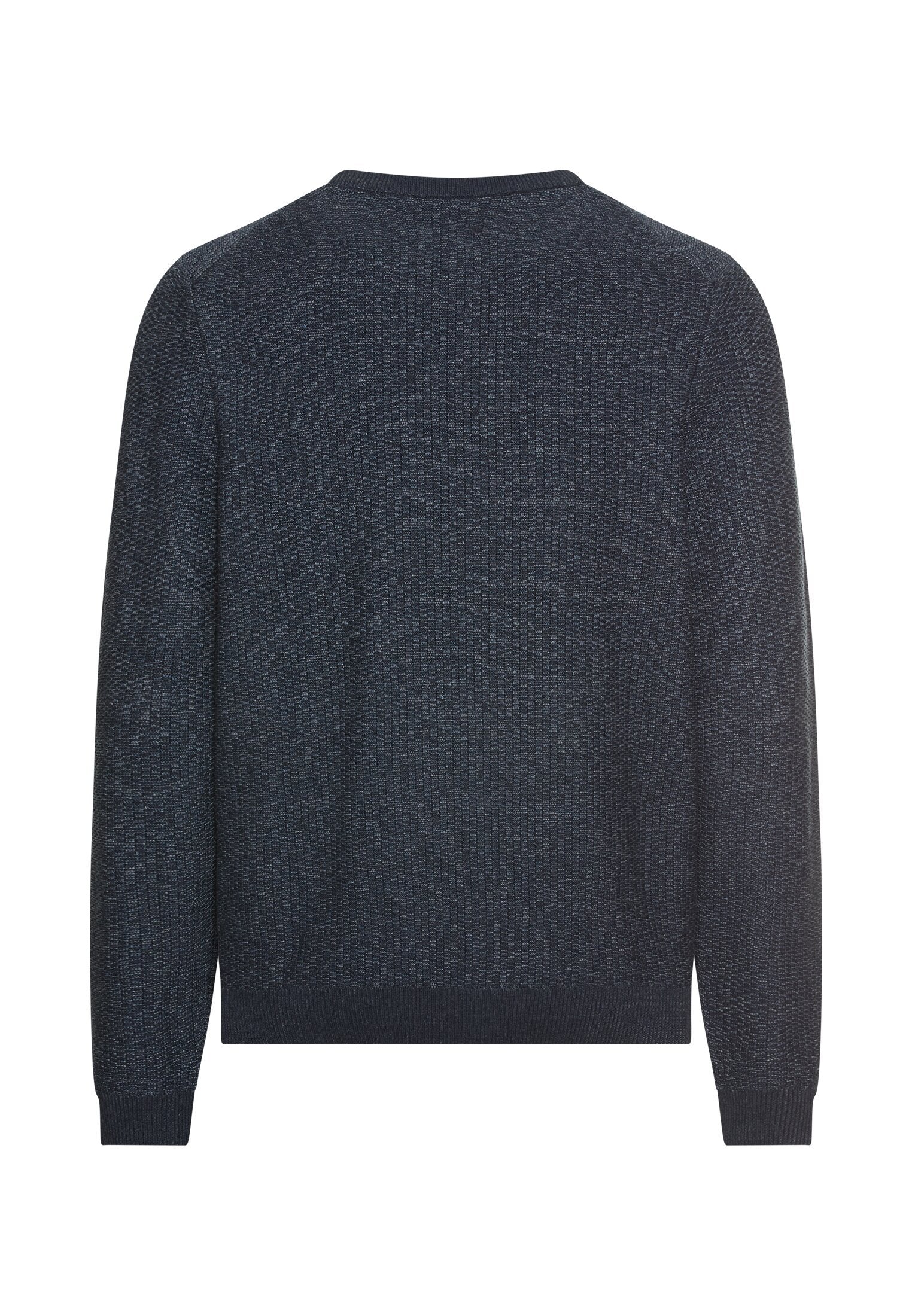 Strickpullover mit Rundhalskragen (Tinted Blue)