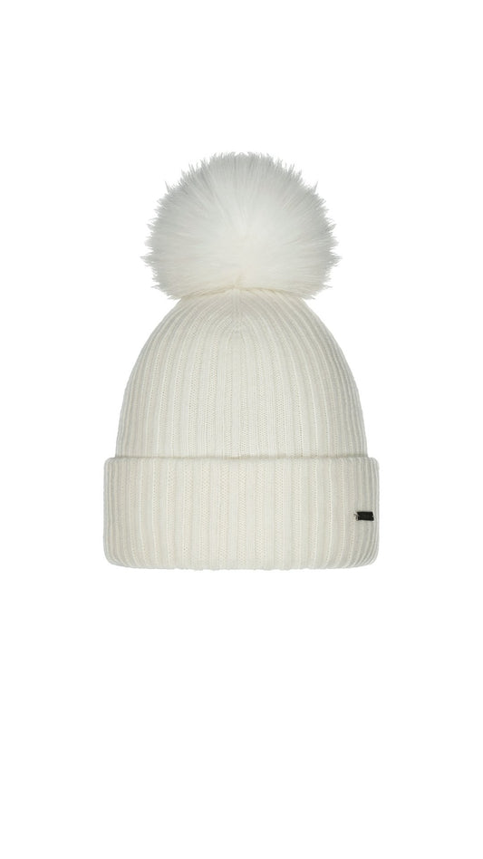 Kenzie Beanie (White Cream)