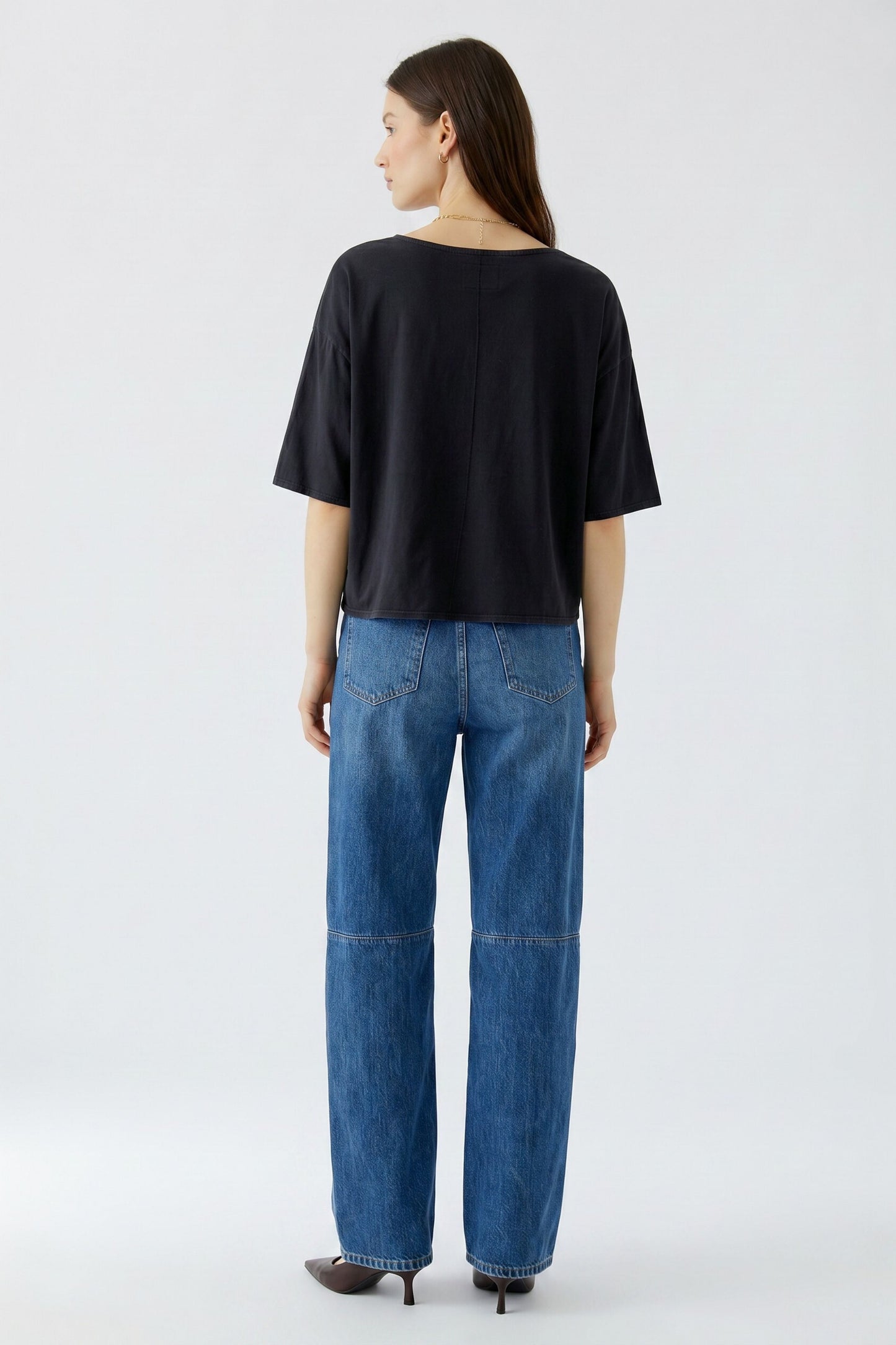 T-Shirt (Washed Out Blac)