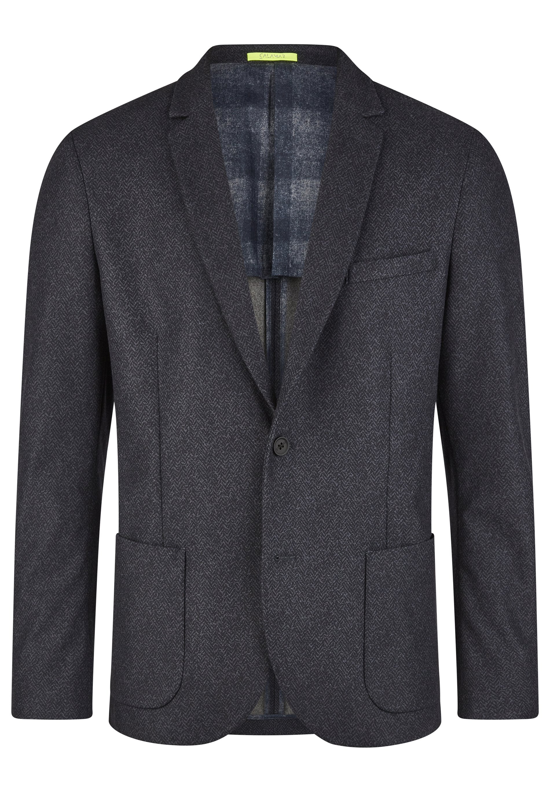 Check Blazer (Midnight Blue)