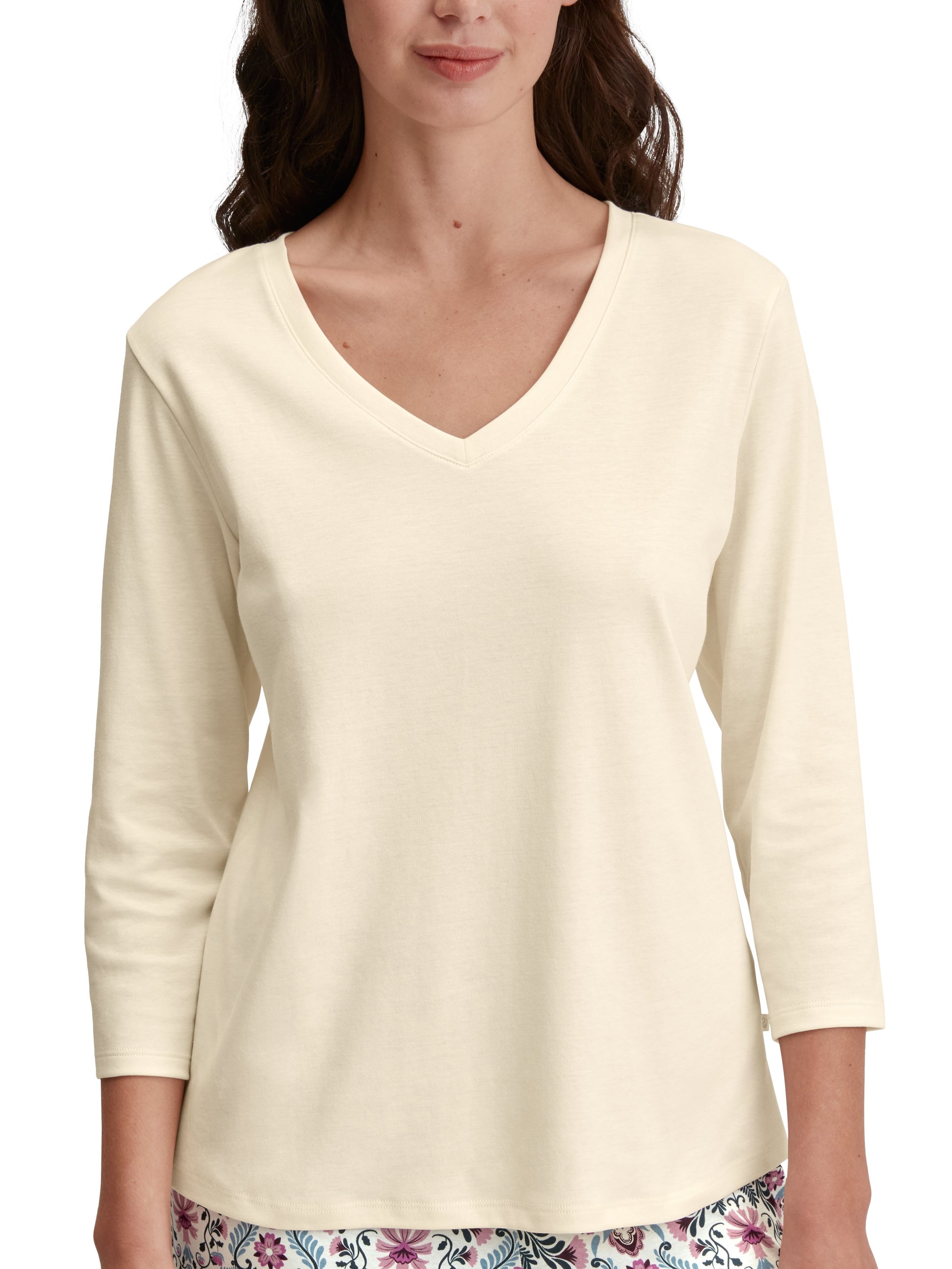 WOMEN Shirt 3/4 sleeve (Charm Cream)