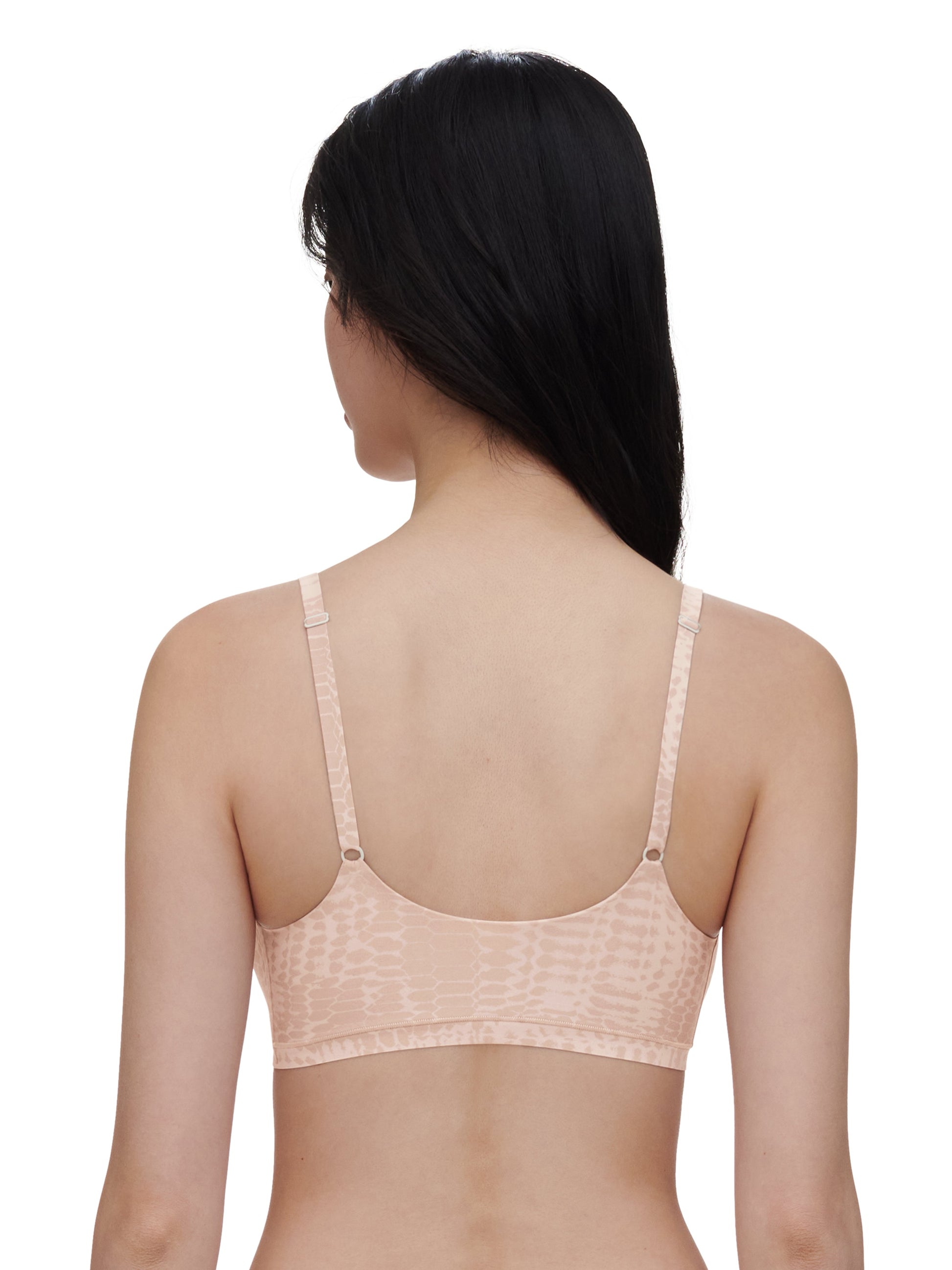 SOFTSTRETCH Bustier mit Rundhalsausschnitt (Light Snake Prin)