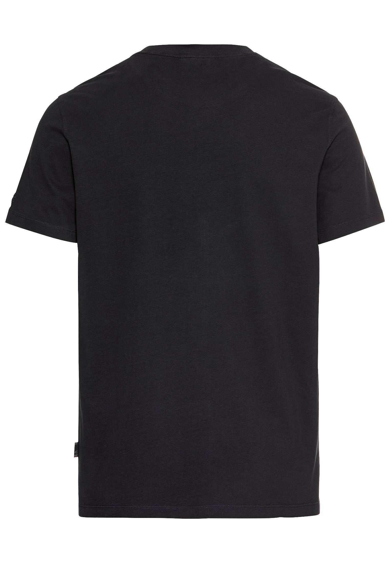 T-Shirt mit Print aus Organic Cotton (Dark Navy)