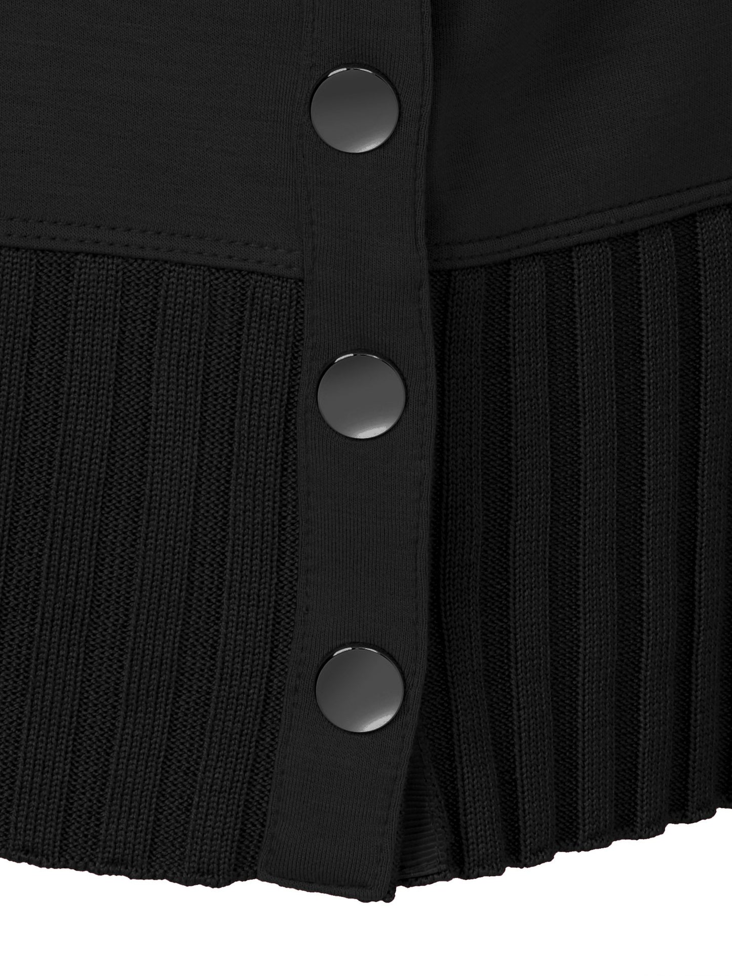 Sweatshirt Kapuze 1/1 Arm (Black)