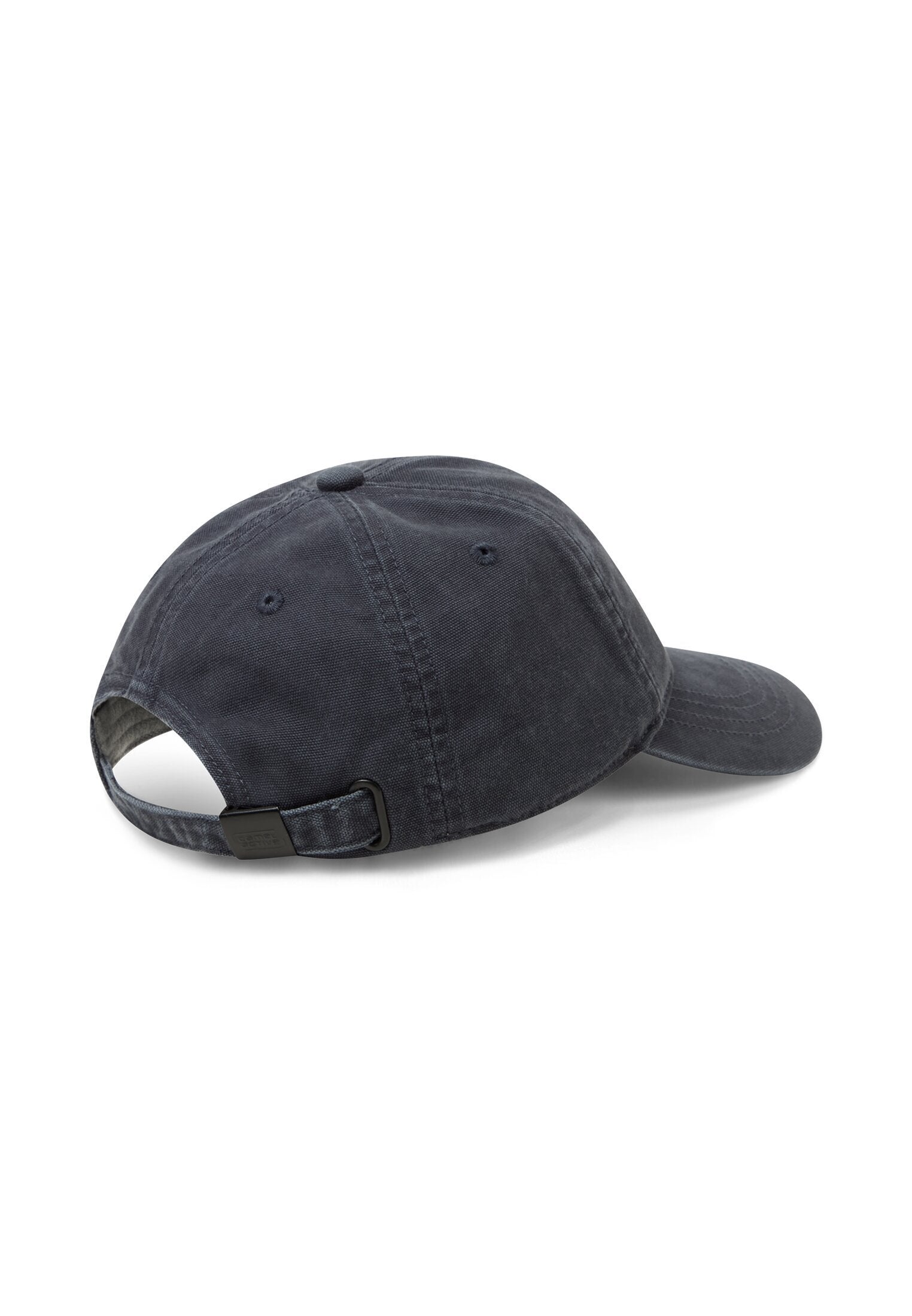 Cap aus Baumwolle mit Schriftzug (Dark Navy)