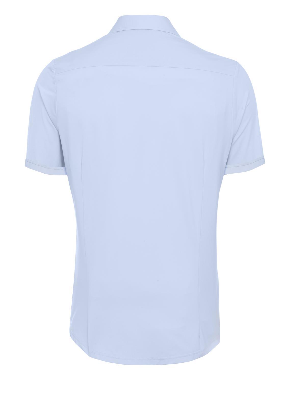 PURE- Functional Hemd Halbarm (Uni Hellblau)