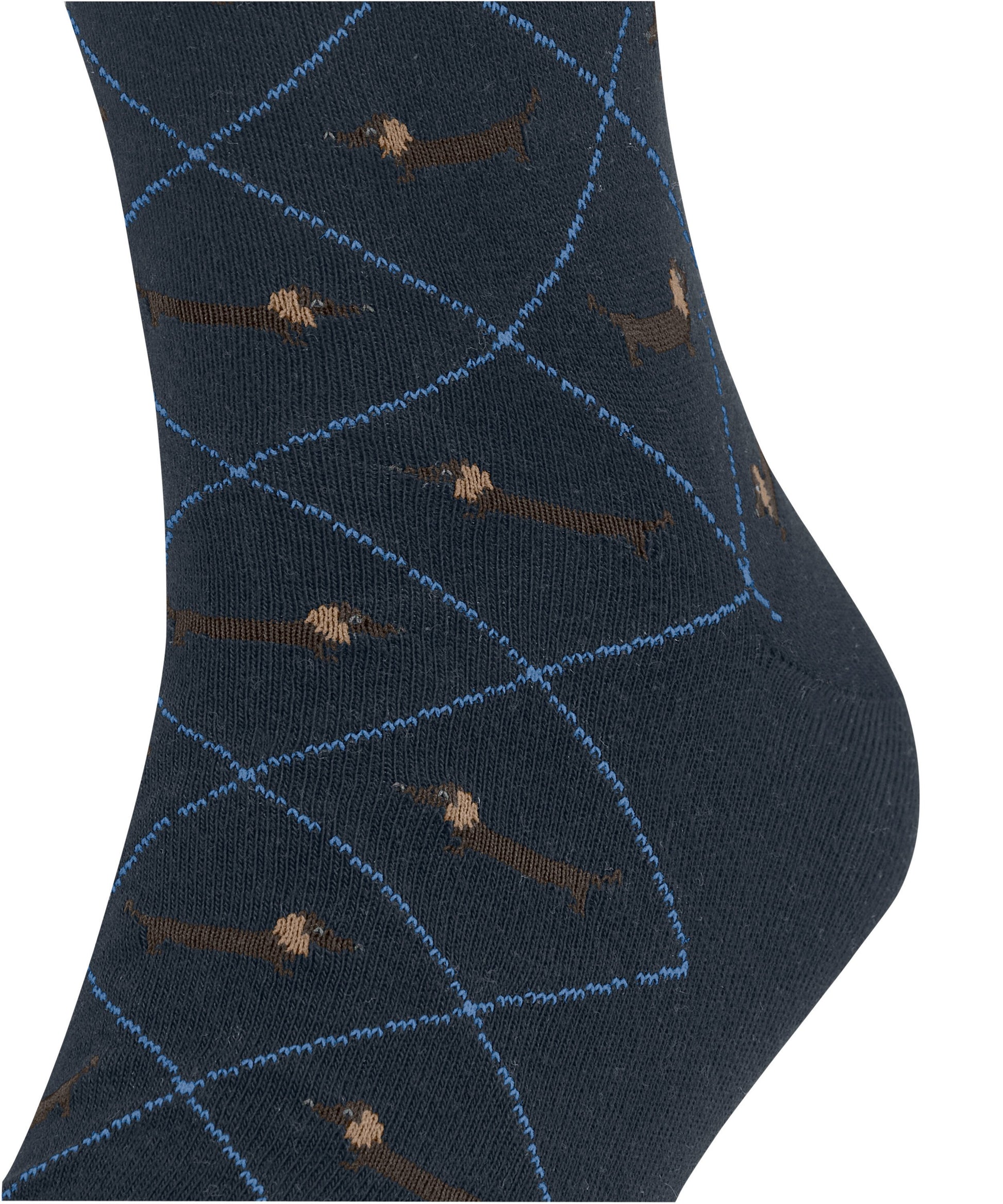 Burlington Dachshund Herren (Marine)