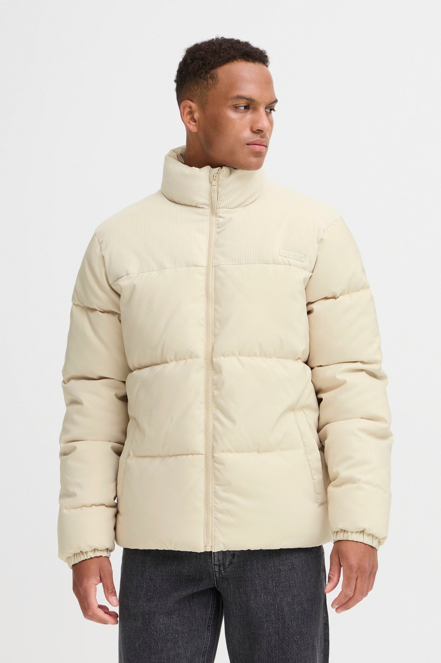 Bhflynn Fabric Mix Jkt. (Oyster Gray)