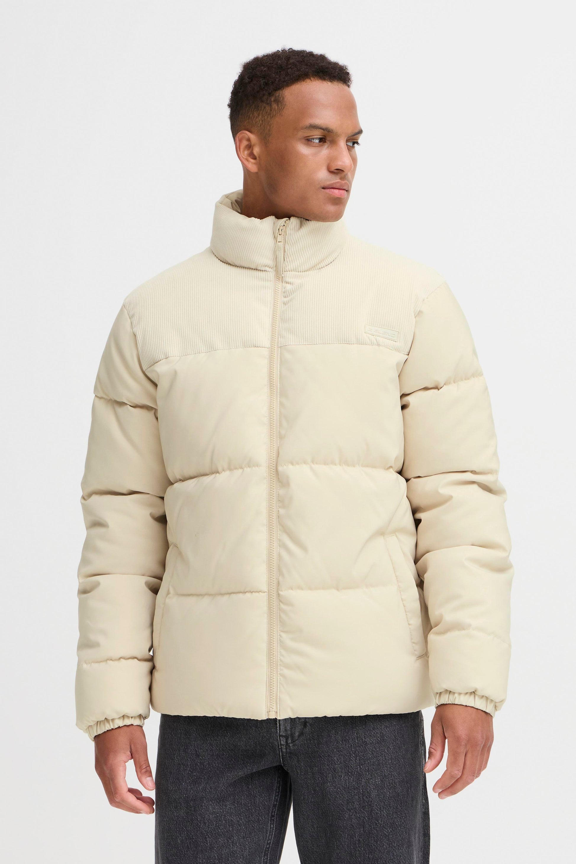 Bhflynn Fabric Mix Jkt. (Oyster Gray)