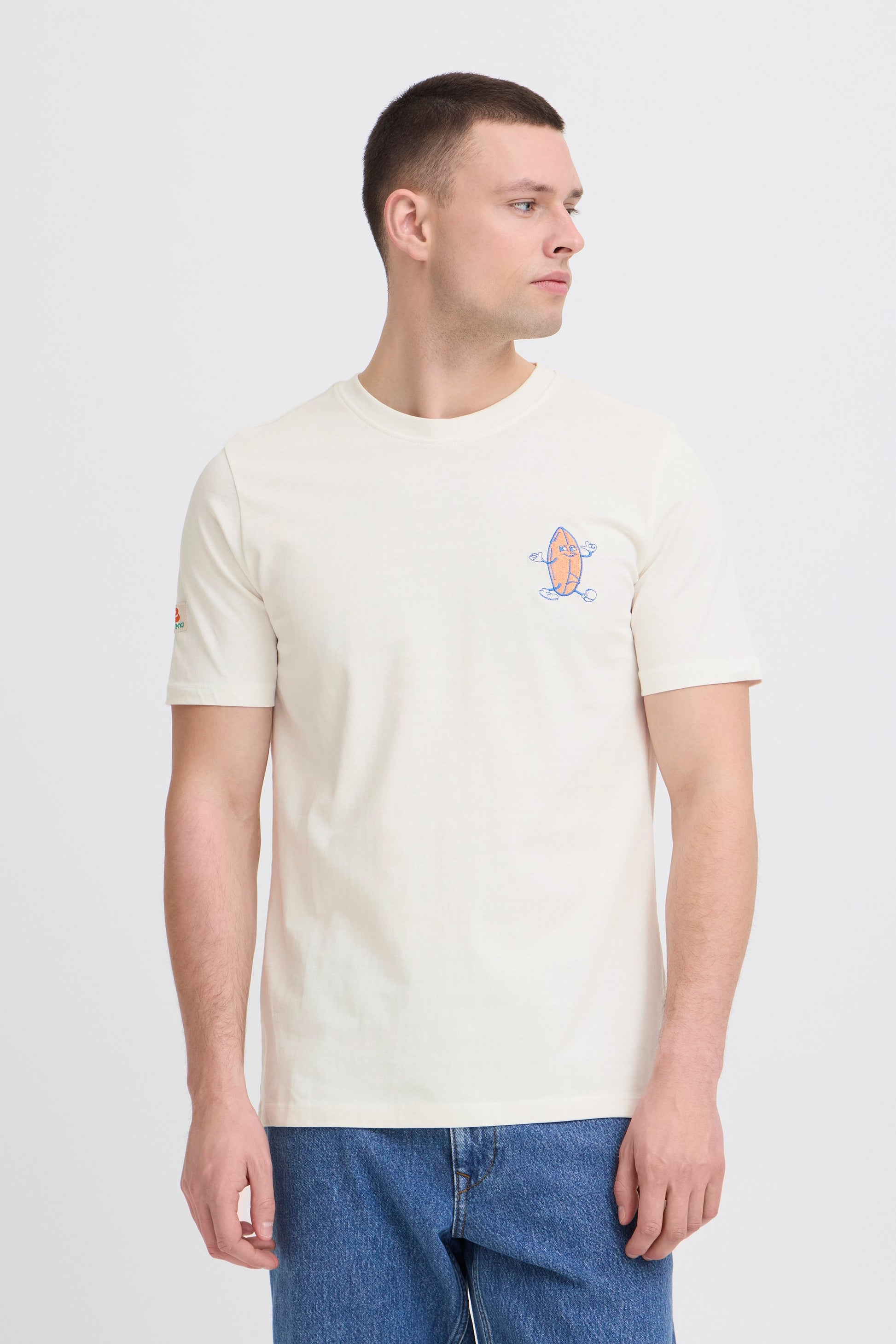 Bhsun Island Emb Tee (Snow White)