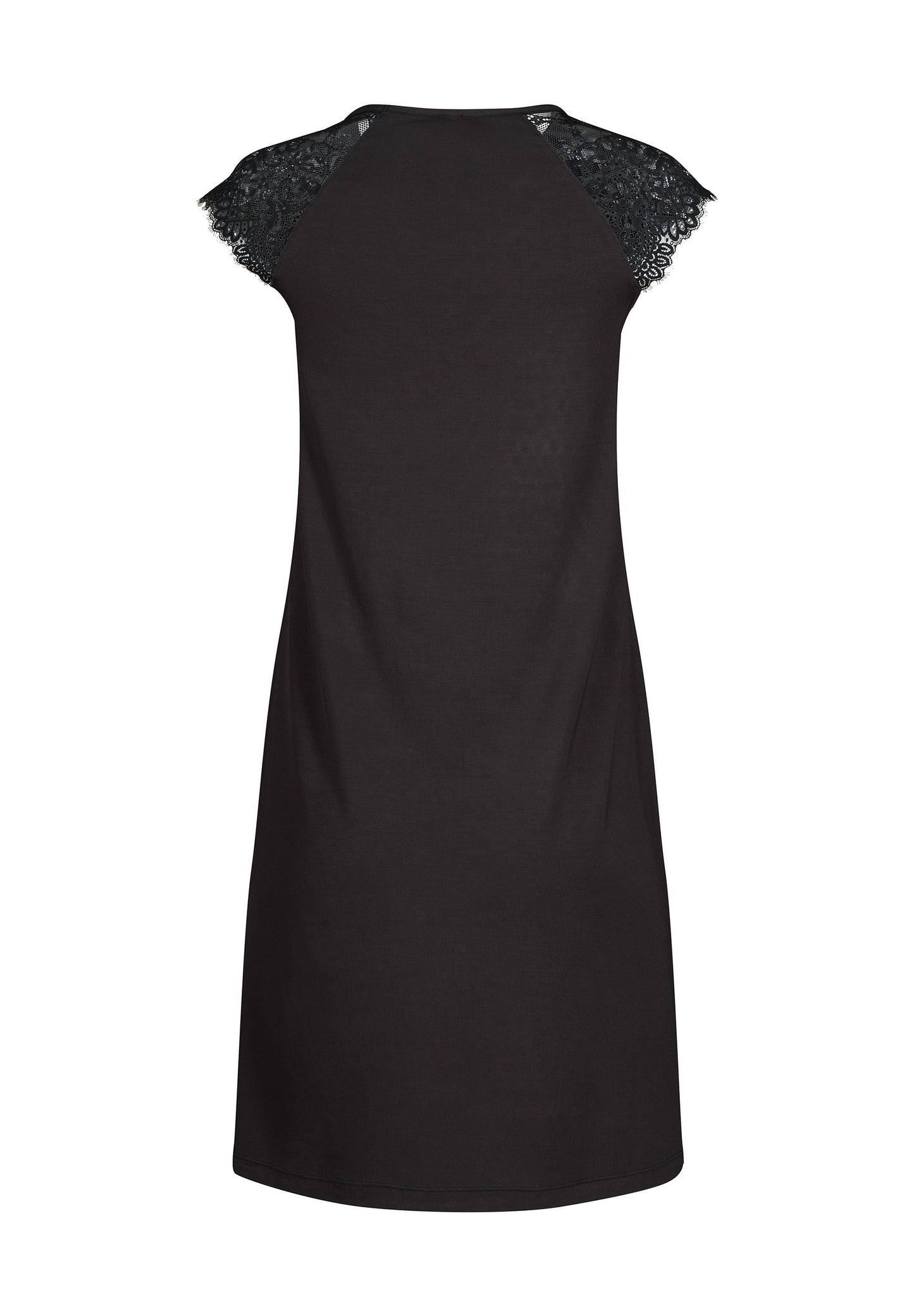 SKINY Damen Sleepshirt kz. A. Night In Skiny 04 (Black)